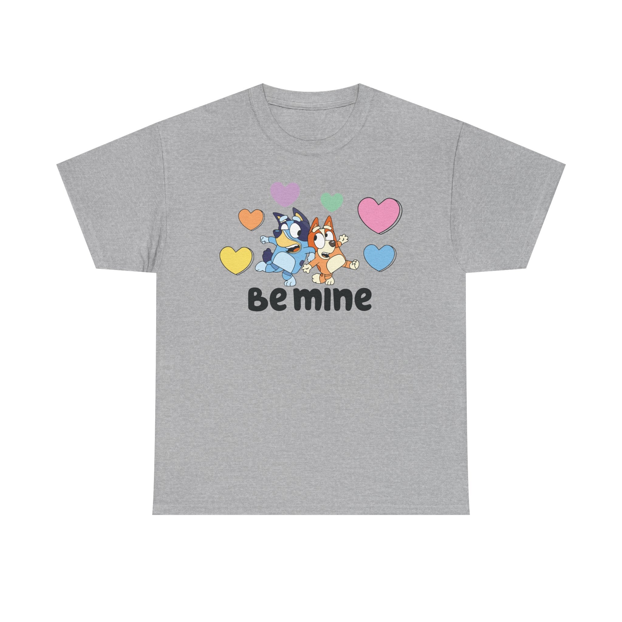 Be Mine Cute Tee — Valentine’s Day Bluey Lover Shirt
