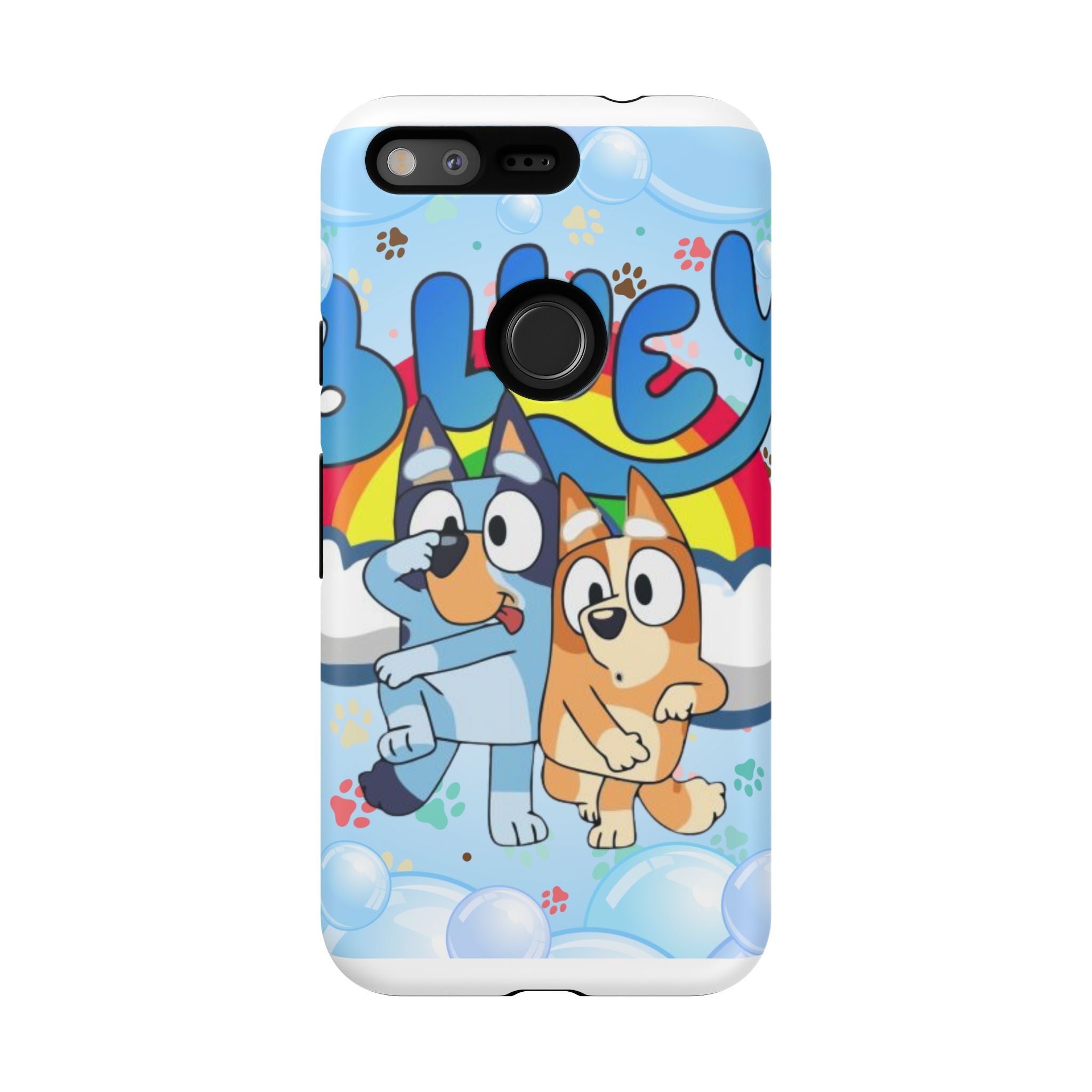 Bluey & Bingo Cartoon Phone Case – Cute Kids' Protective iPhone Cover