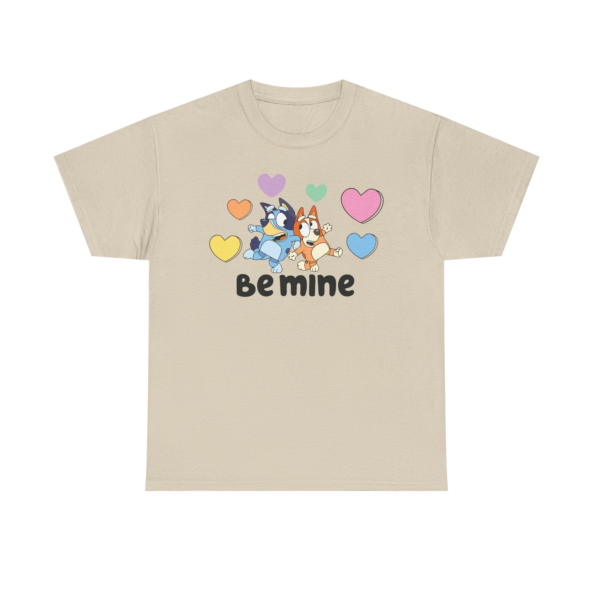 Be Mine Cute Tee — Valentine’s Day Bluey Lover Shirt