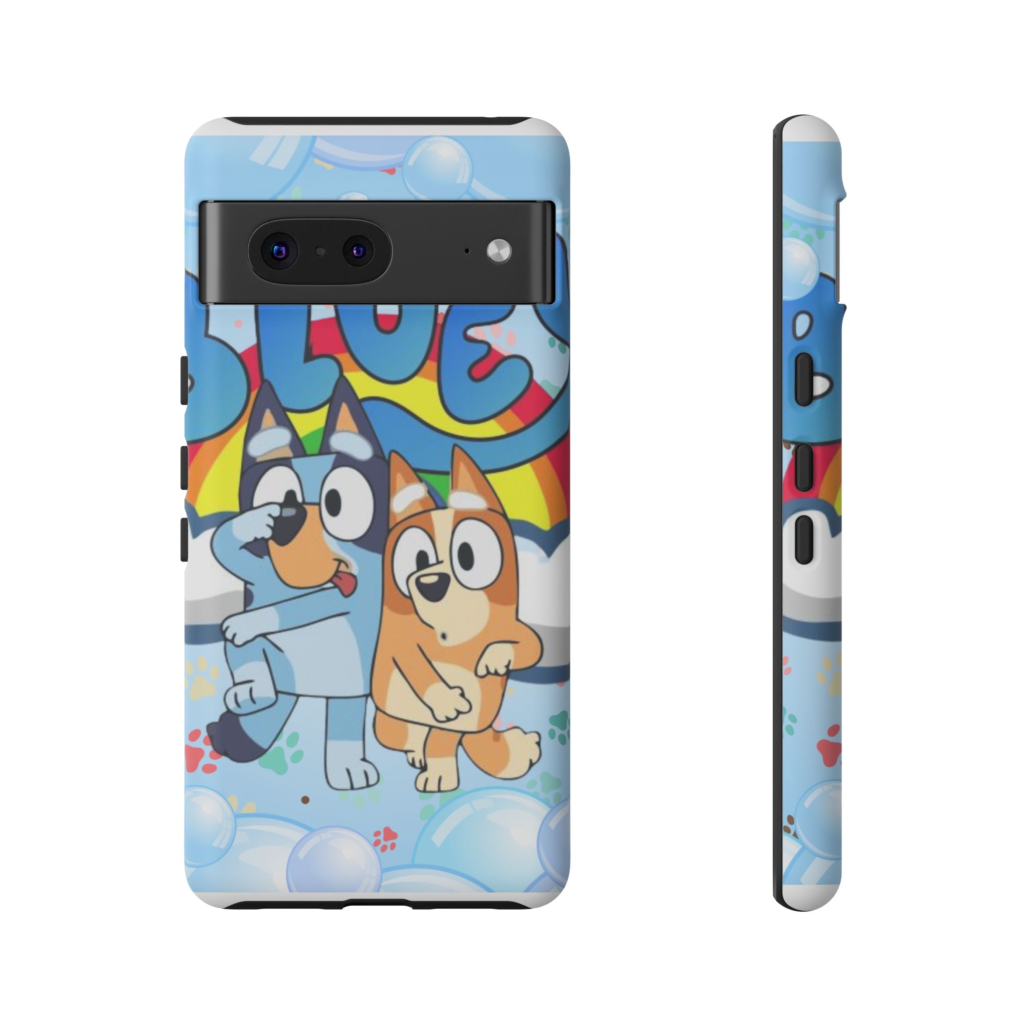 Bluey & Bingo Cartoon Phone Case – Cute Kids' Protective iPhone Cover