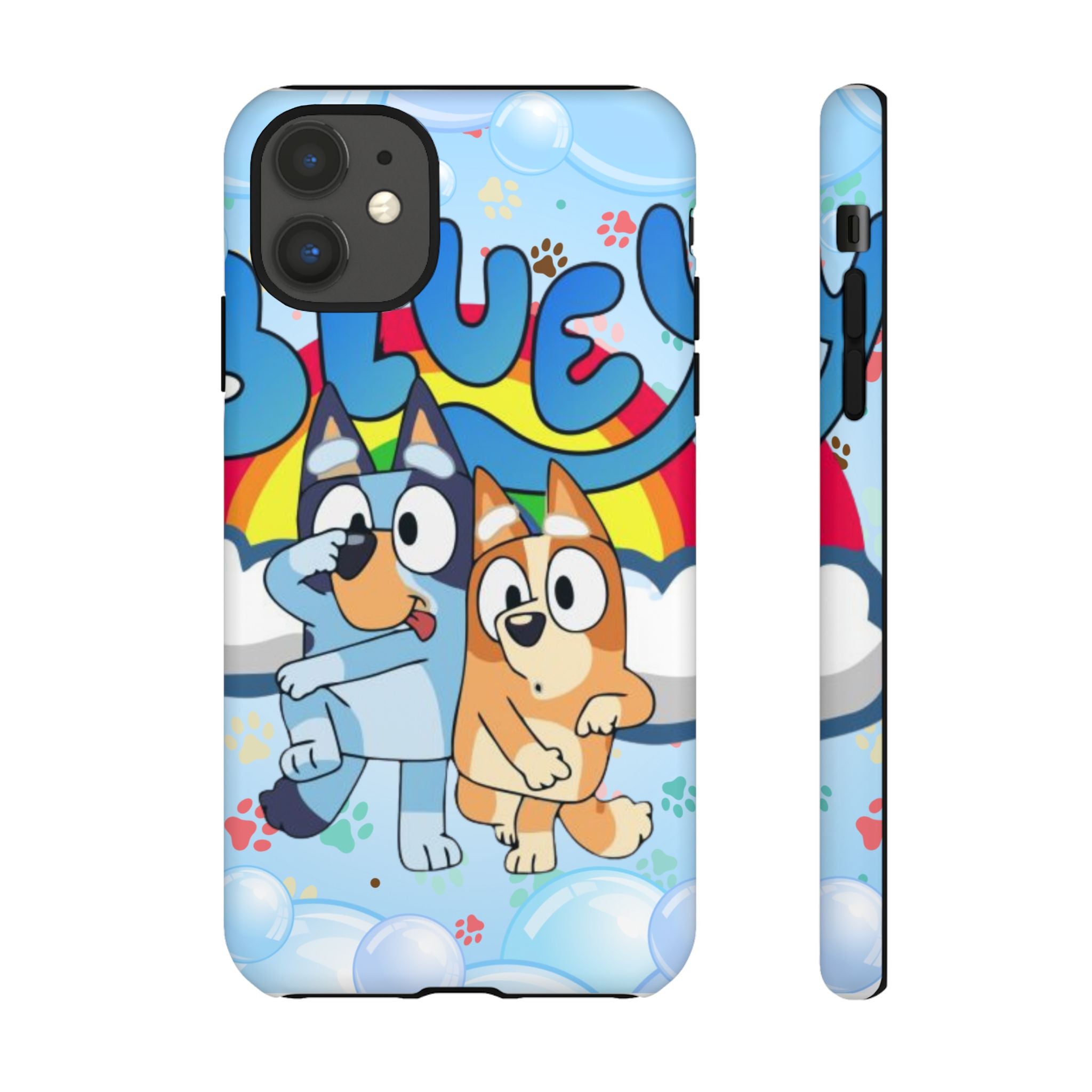 Bluey & Bingo Cartoon Phone Case – Cute Kids' Protective iPhone Cover