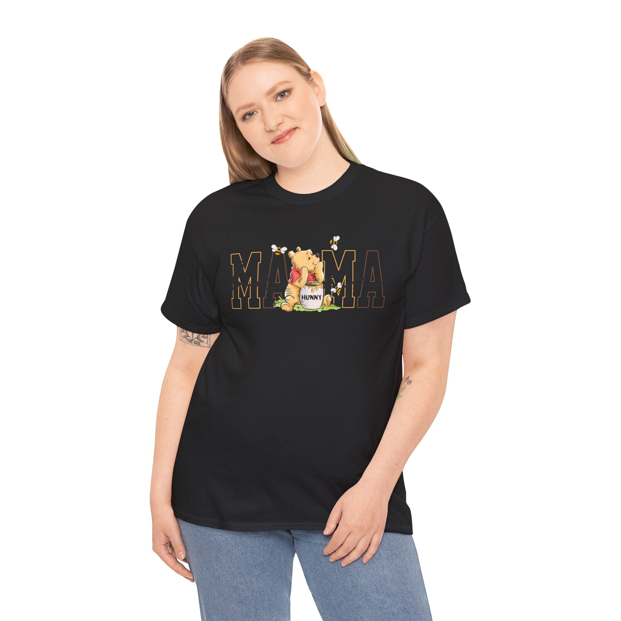Be Kind T‑Shirt — Cute Bear & Honeybee Graphic Tee