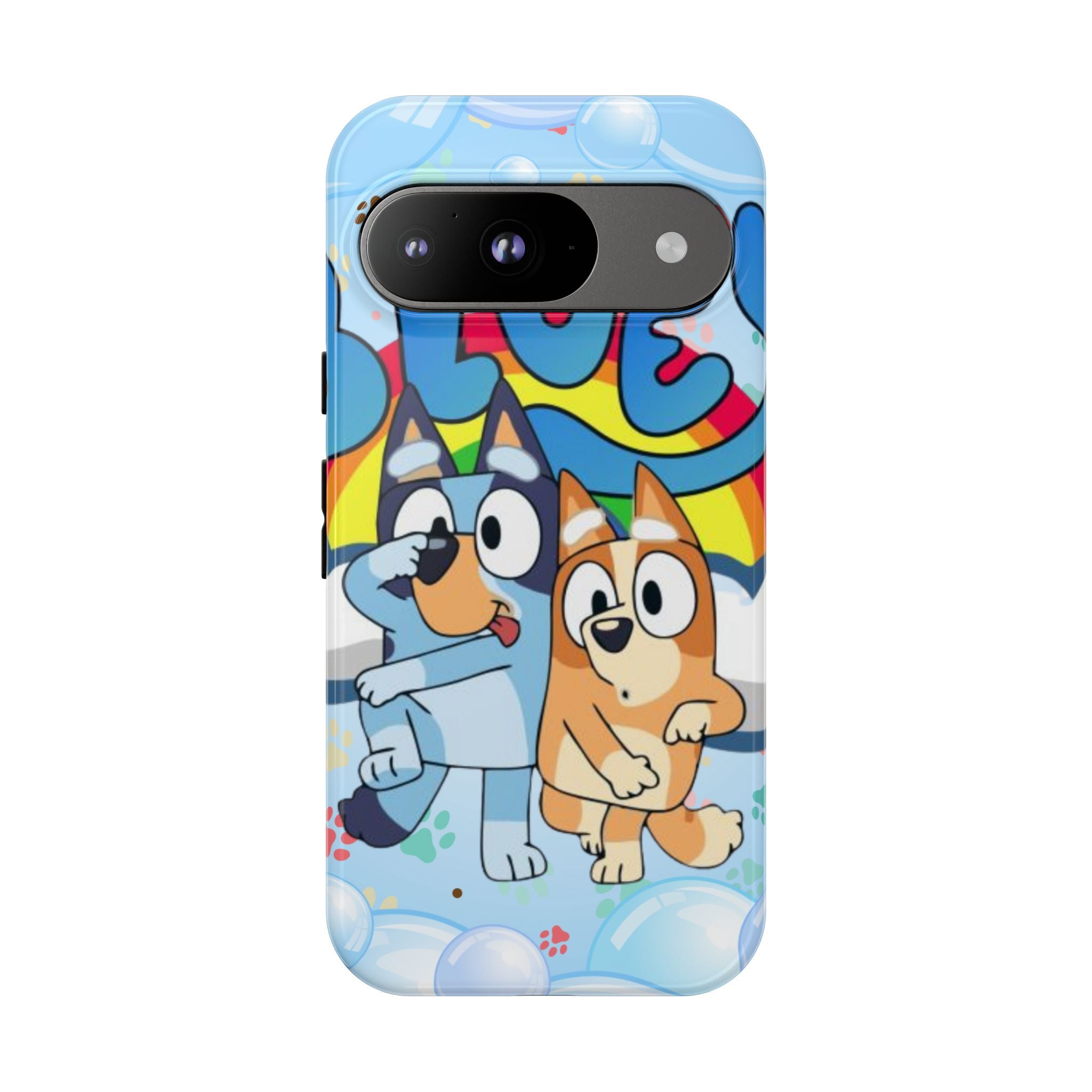 Bluey & Bingo Cartoon Phone Case – Cute Kids' Protective iPhone Cover