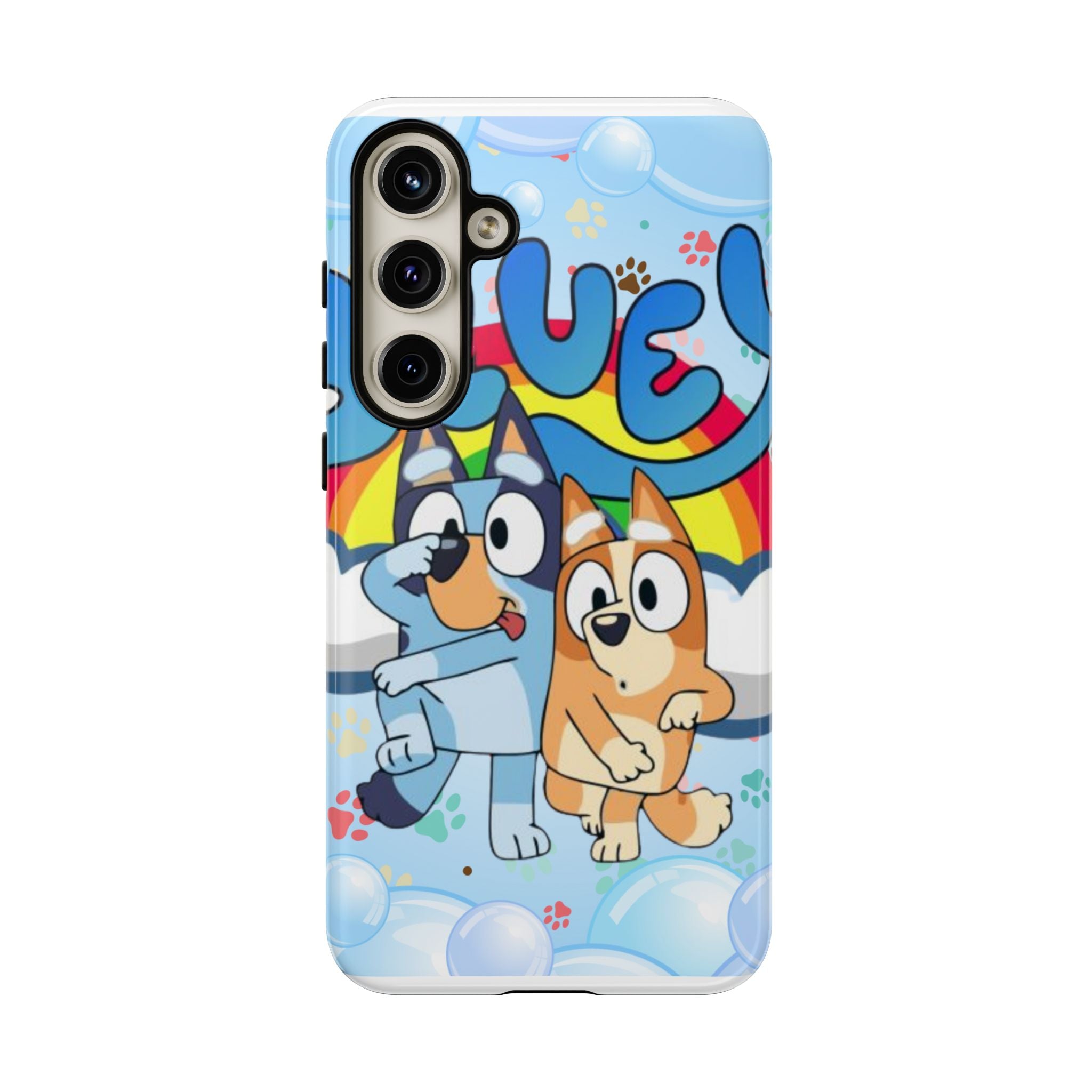 Bluey & Bingo Cartoon Phone Case – Cute Kids' Protective iPhone Cover