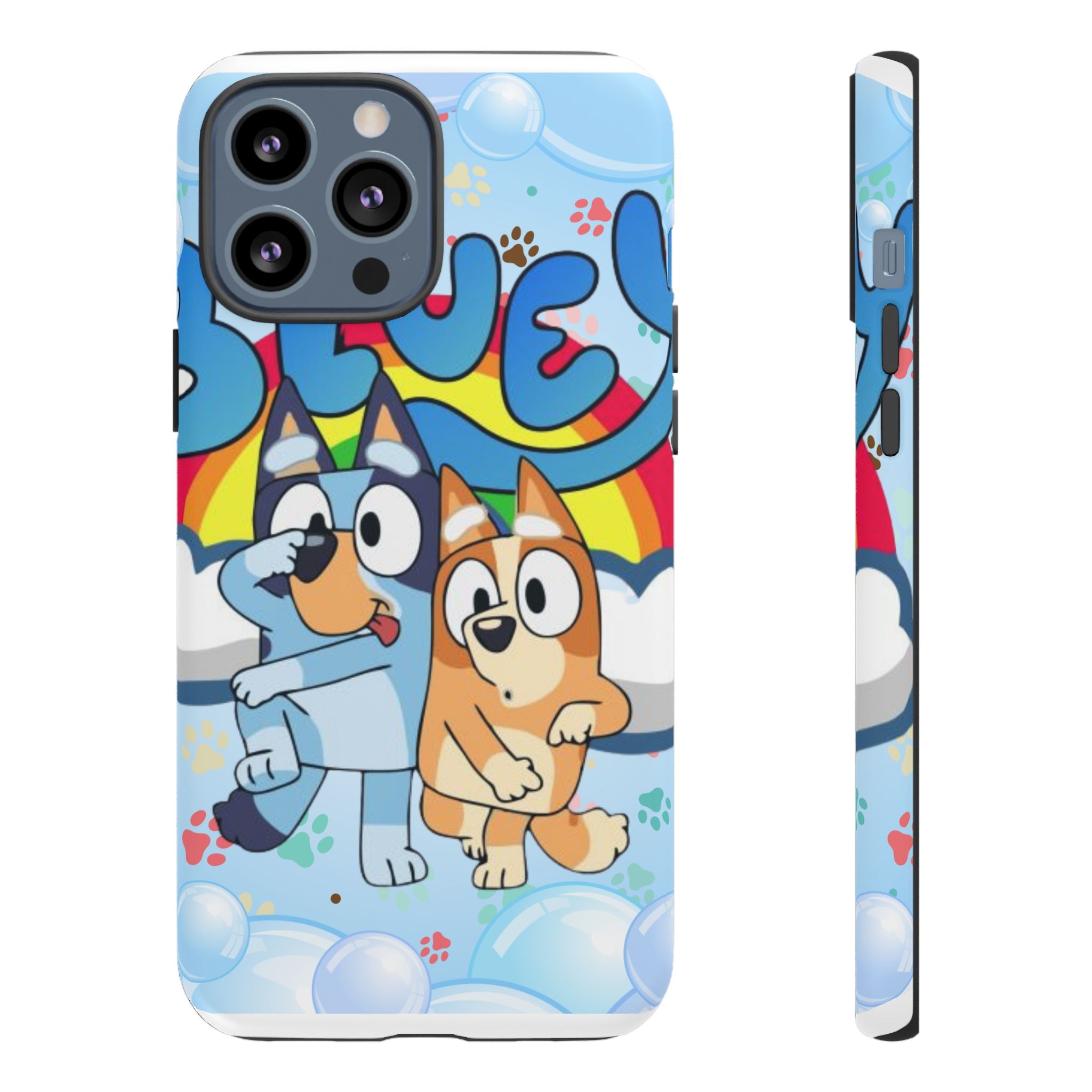 Bluey & Bingo Cartoon Phone Case – Cute Kids' Protective iPhone Cover