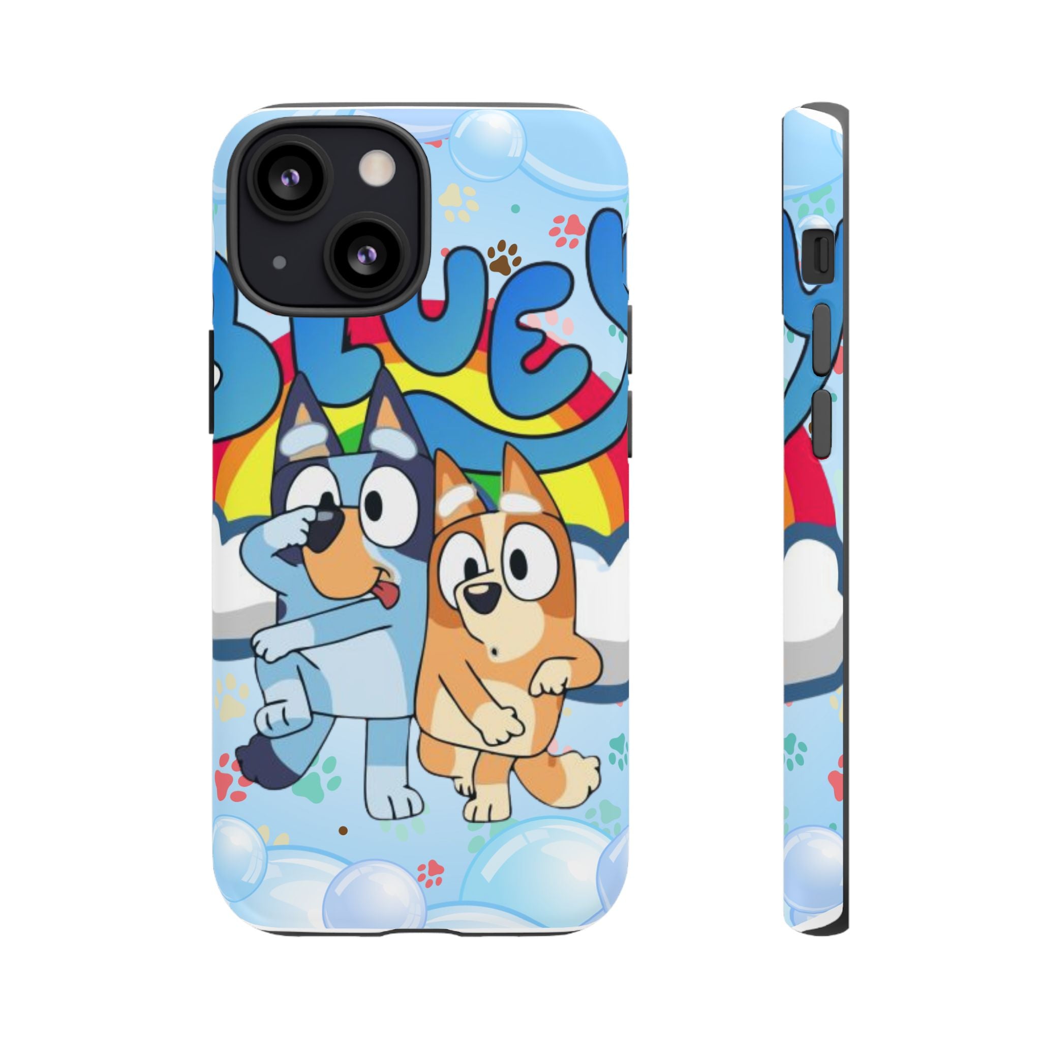 Bluey & Bingo Cartoon Phone Case – Cute Kids' Protective iPhone Cover