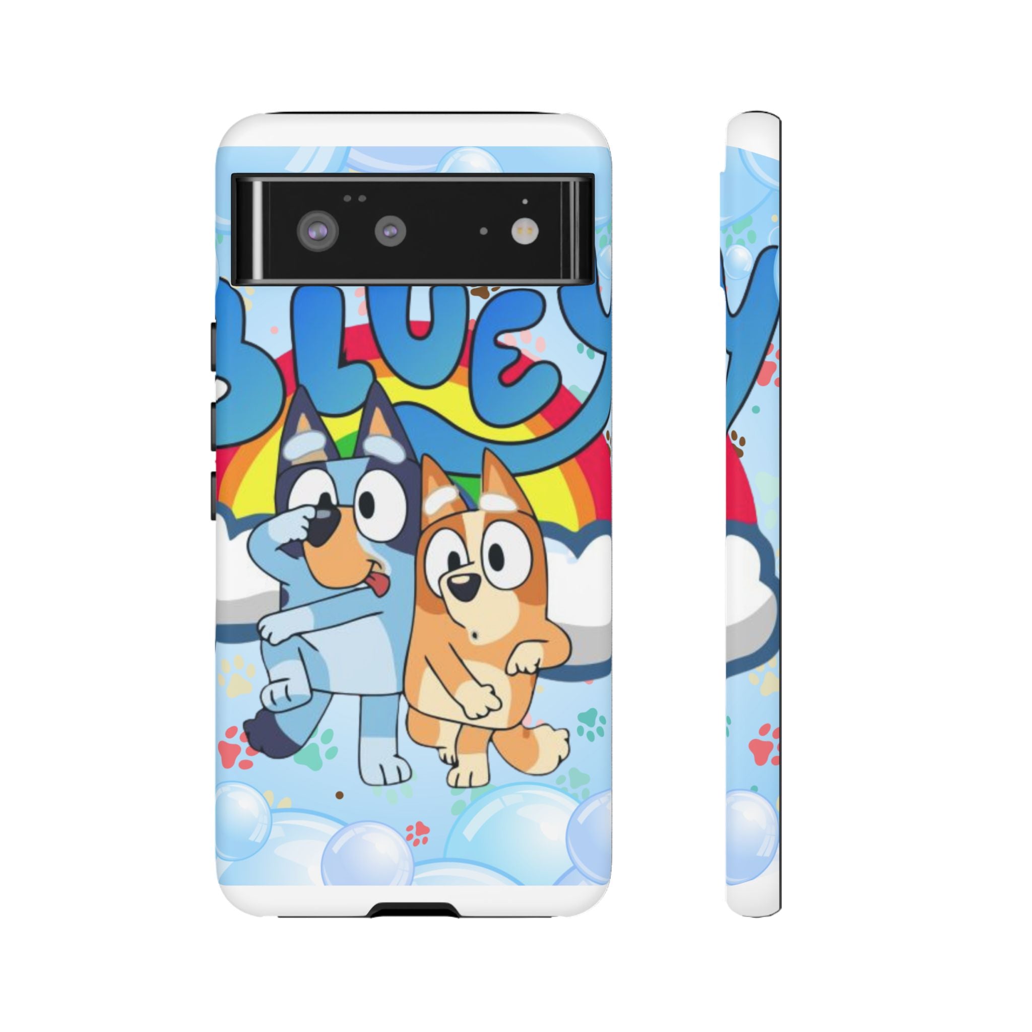 Bluey & Bingo Cartoon Phone Case – Cute Kids' Protective iPhone Cover