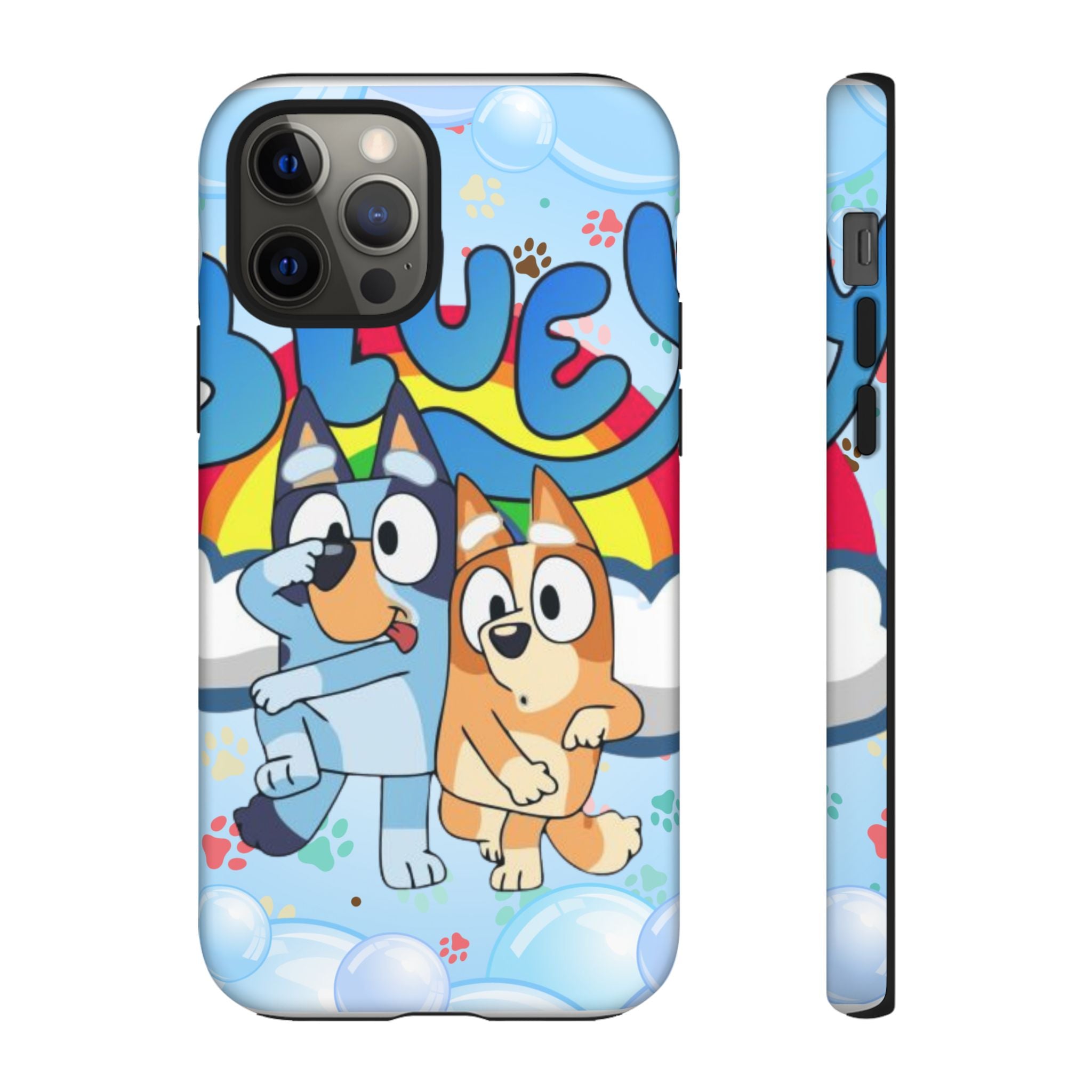 Bluey & Bingo Cartoon Phone Case – Cute Kids' Protective iPhone Cover