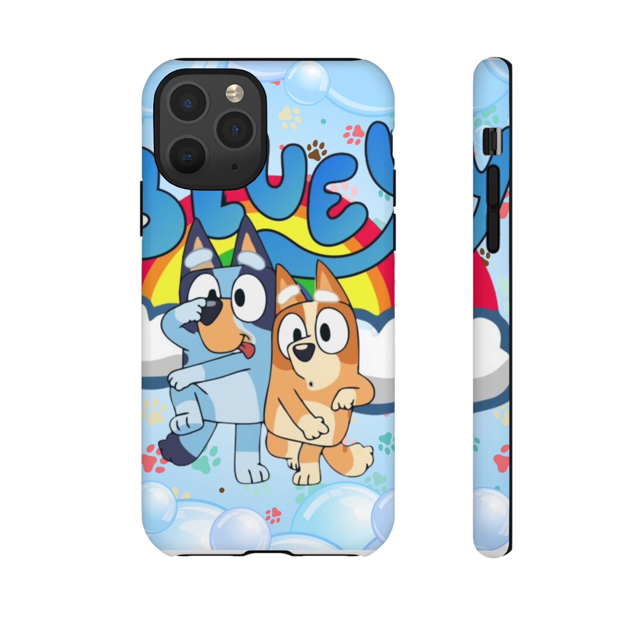 Bluey & Bingo Cartoon Phone Case – Cute Kids' Protective iPhone Cover