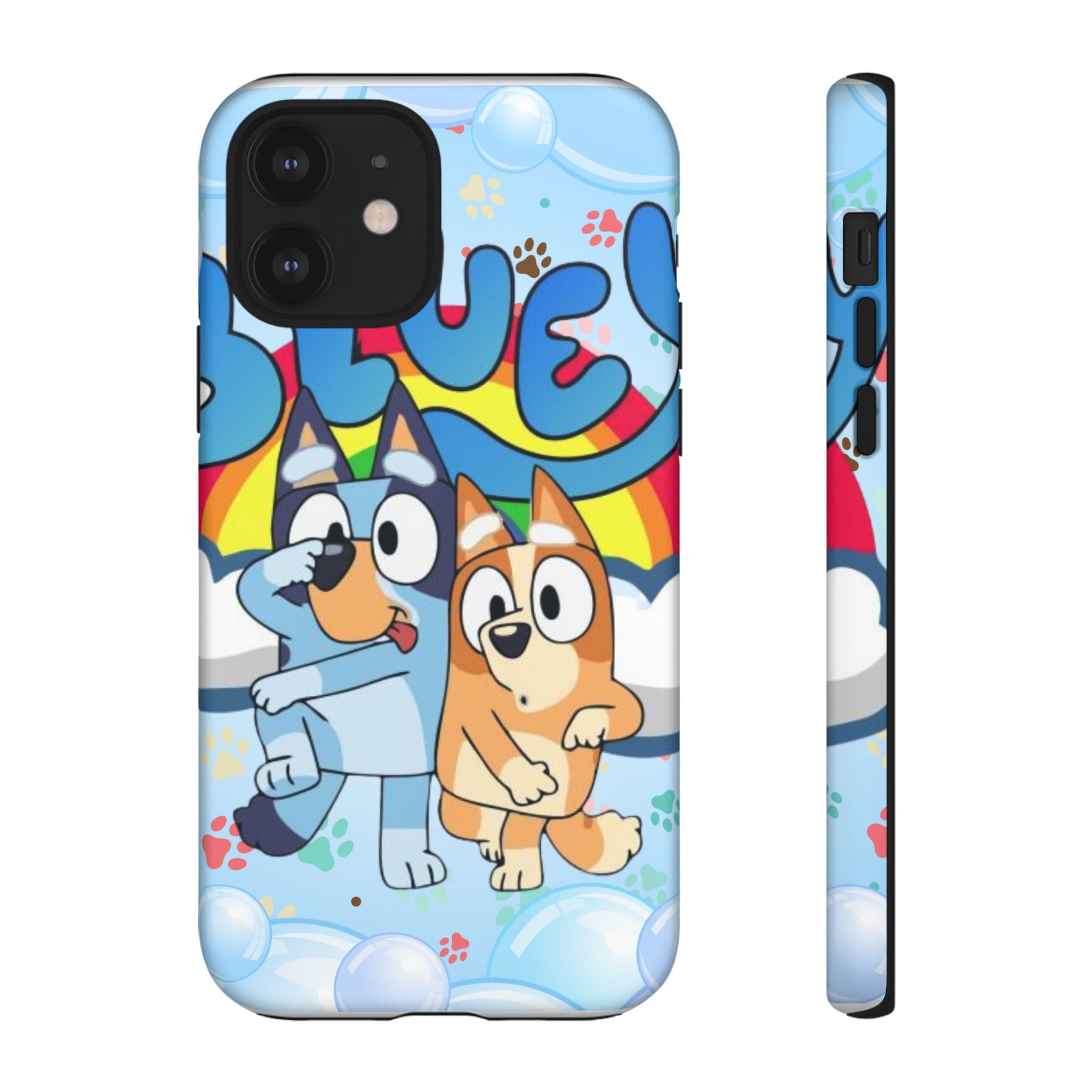 Bluey & Bingo Cartoon Phone Case – Cute Kids' Protective iPhone Cover