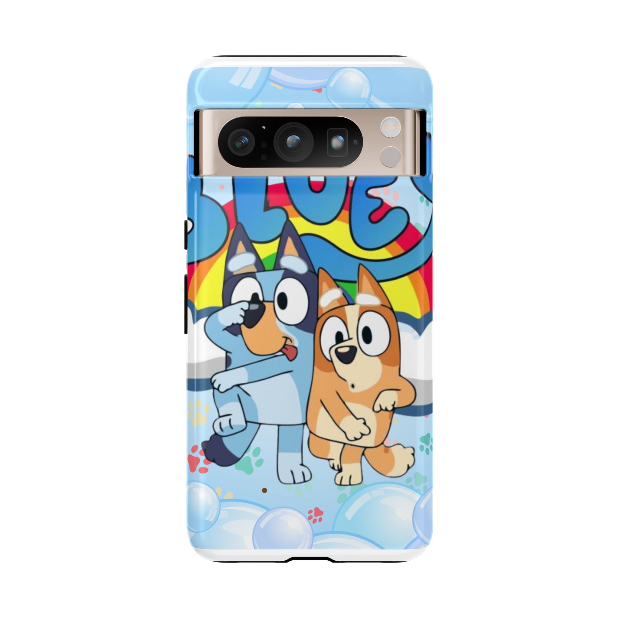 Bluey & Bingo Cartoon Phone Case – Cute Kids' Protective iPhone Cover