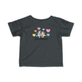Infant Tee — Adorable 'Be Mine' Bluey Colorful Hearts (Valentine Baby Shirt)
