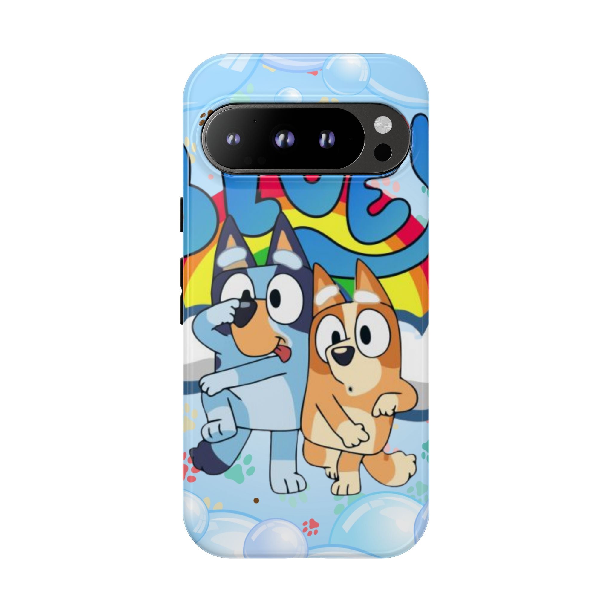 Bluey & Bingo Cartoon Phone Case – Cute Kids' Protective iPhone Cover