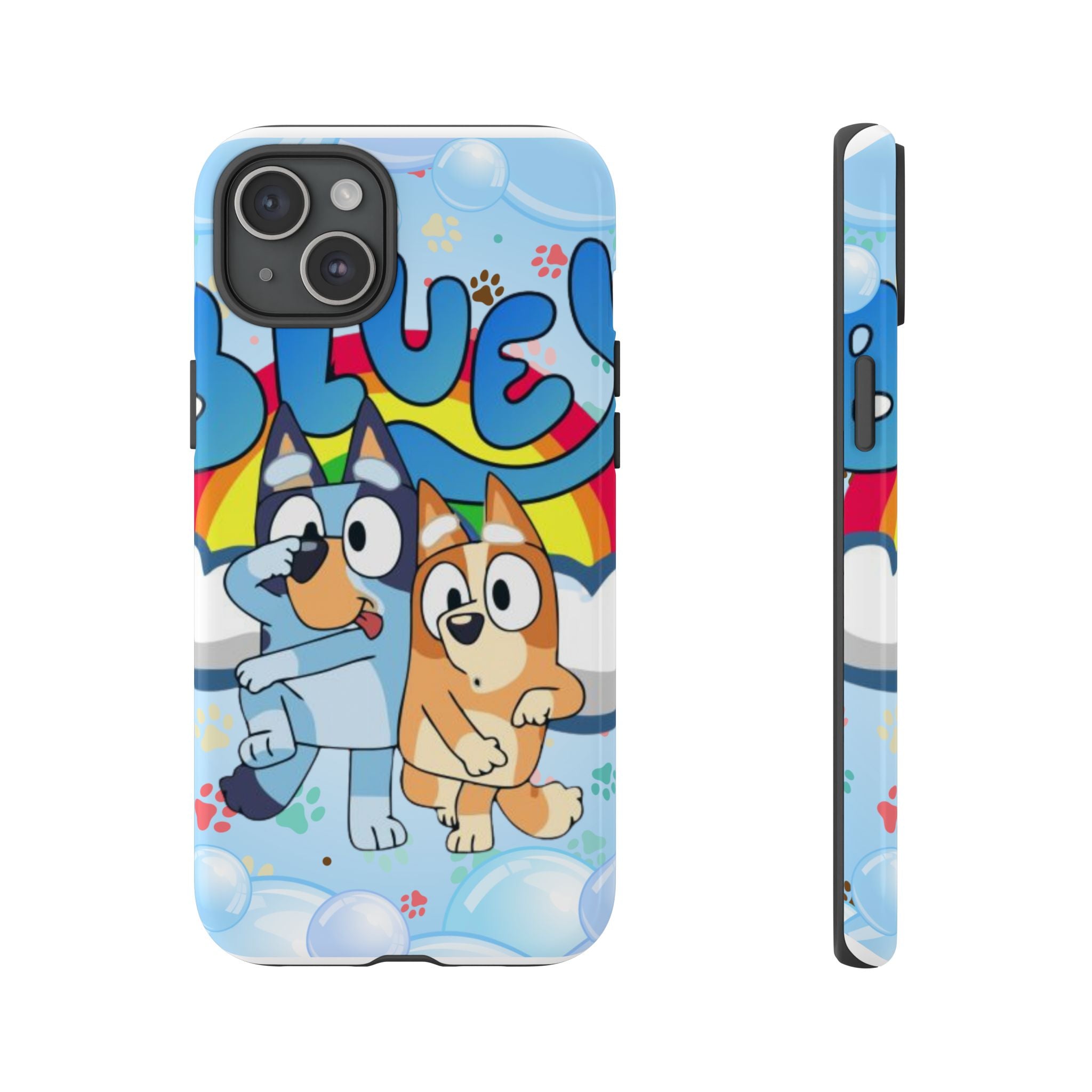 Bluey & Bingo Cartoon Phone Case – Cute Kids' Protective iPhone Cover