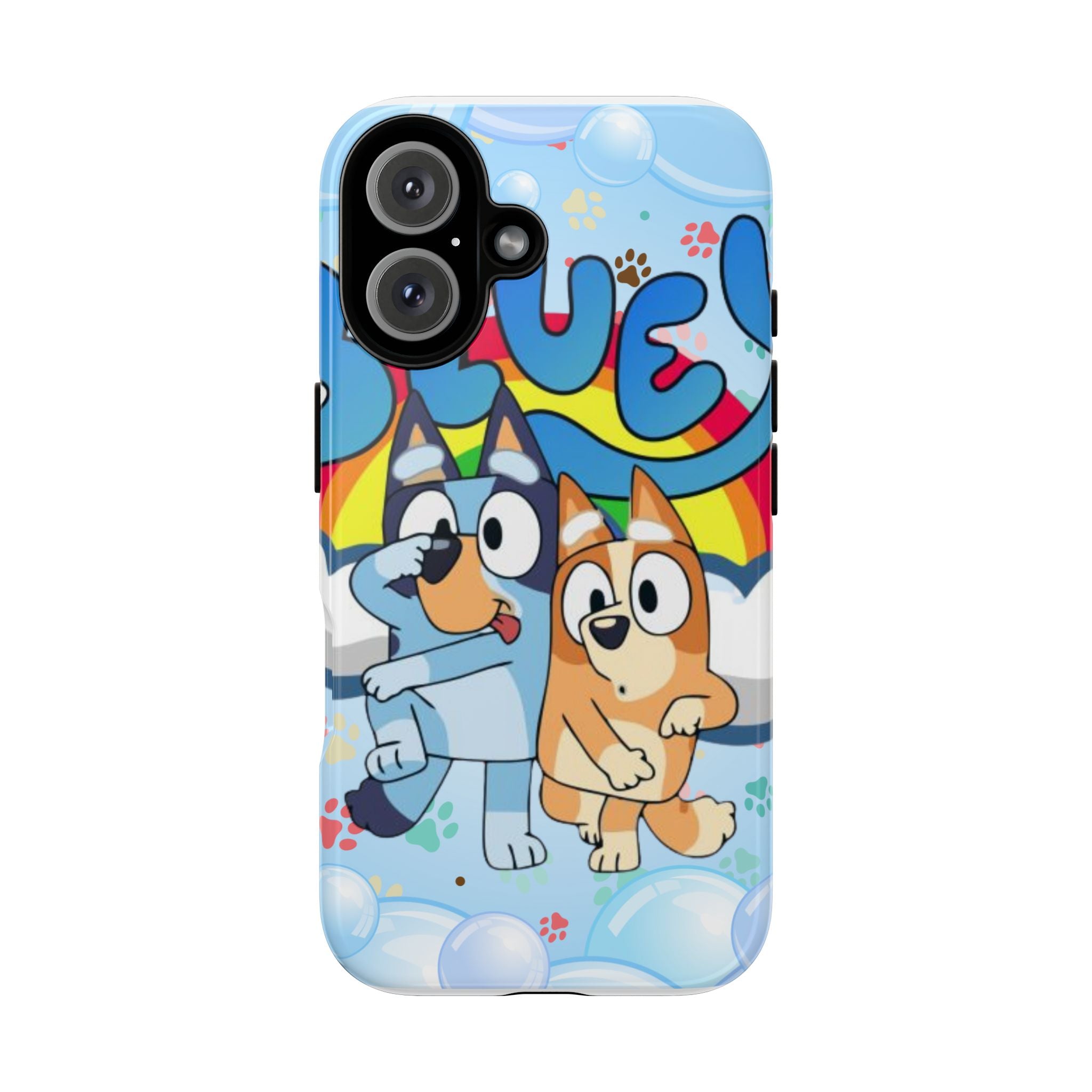 Bluey & Bingo Cartoon Phone Case – Cute Kids' Protective iPhone Cover