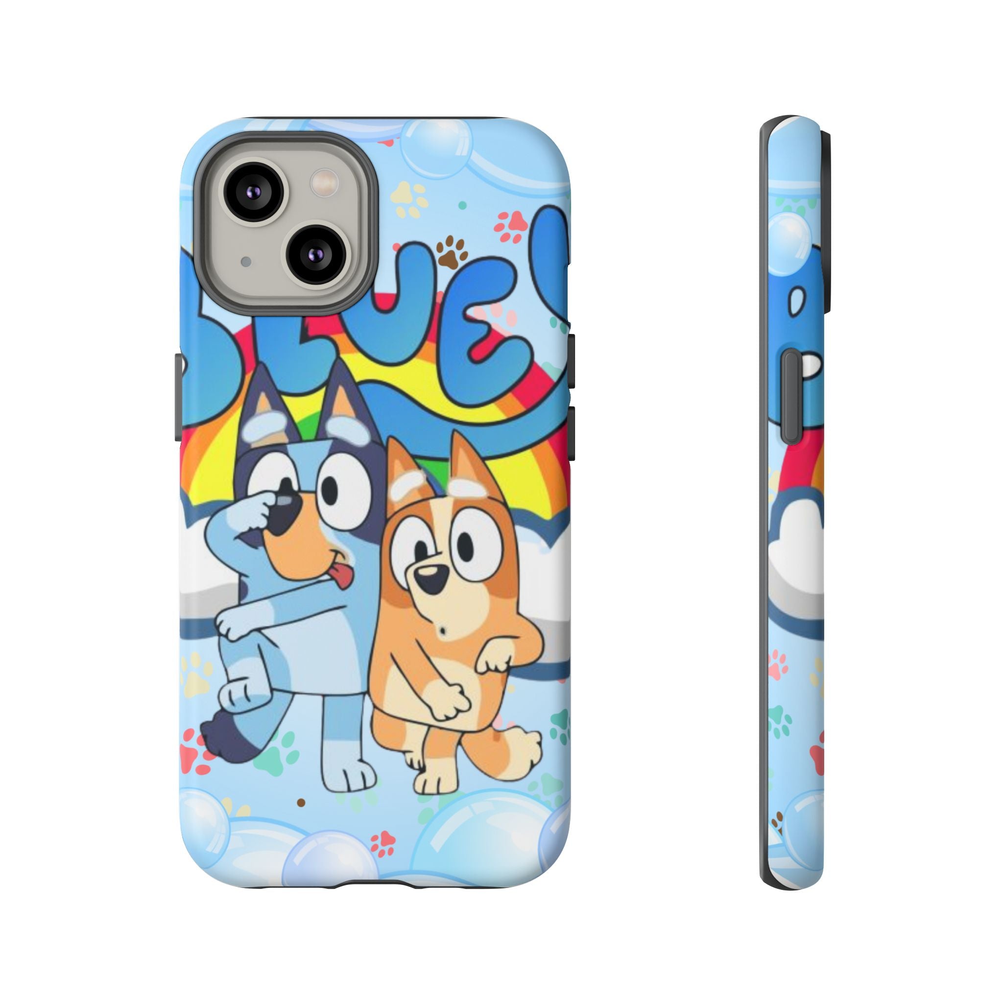Bluey & Bingo Cartoon Phone Case – Cute Kids' Protective iPhone Cover
