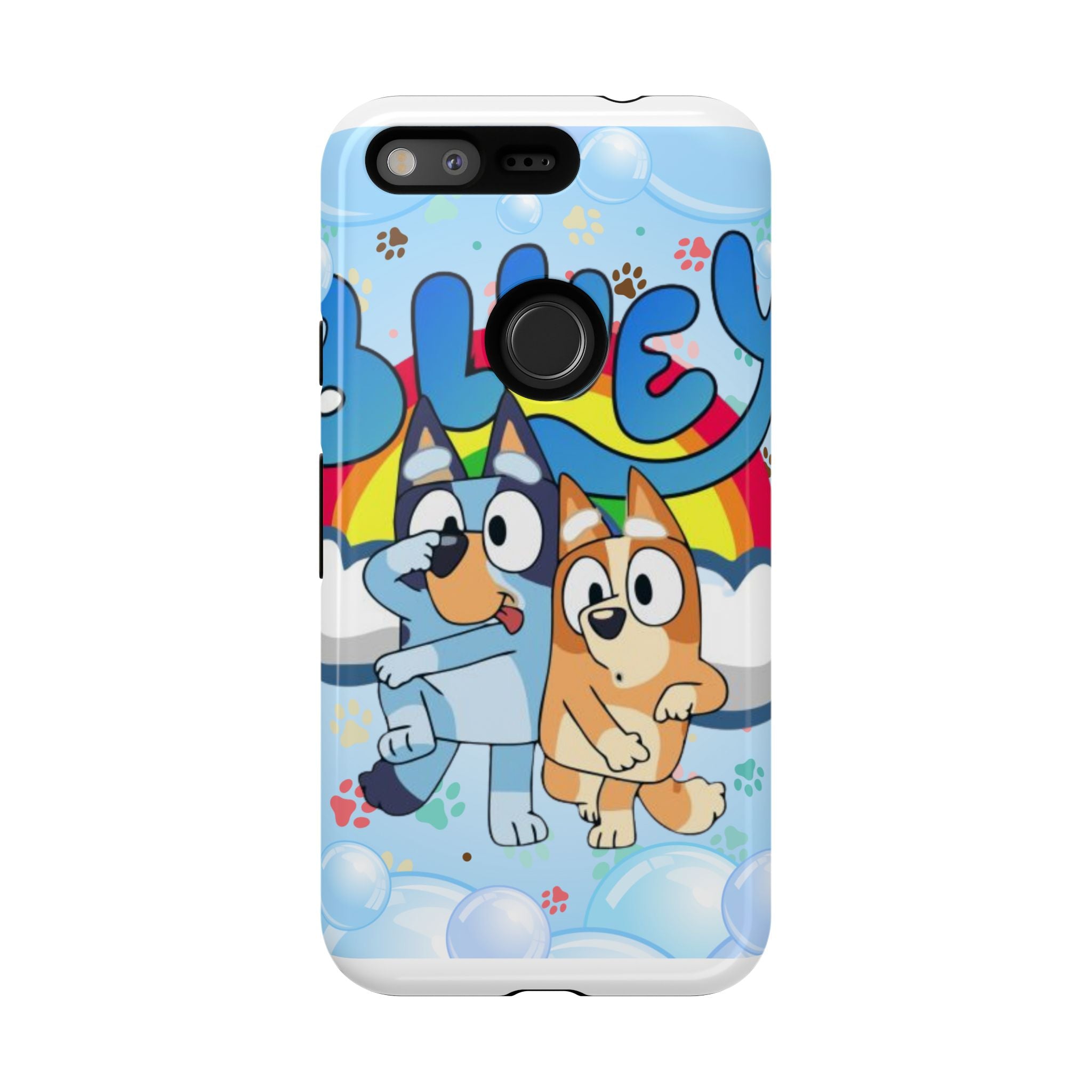 Bluey & Bingo Cartoon Phone Case – Cute Kids' Protective iPhone Cover