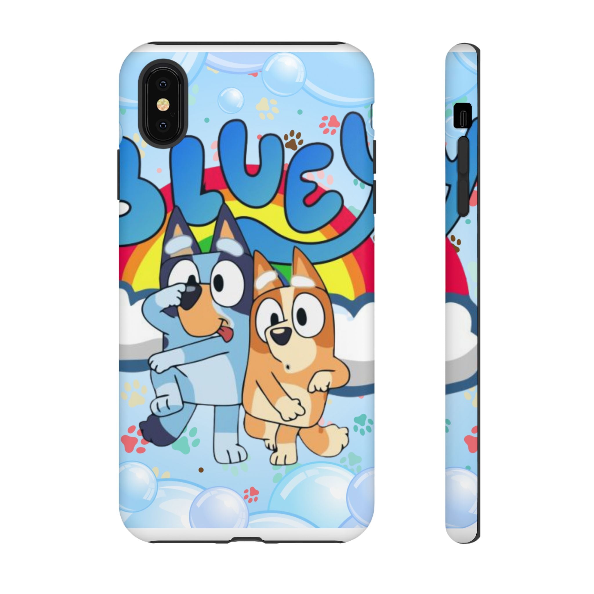 Bluey & Bingo Cartoon Phone Case – Cute Kids' Protective iPhone Cover