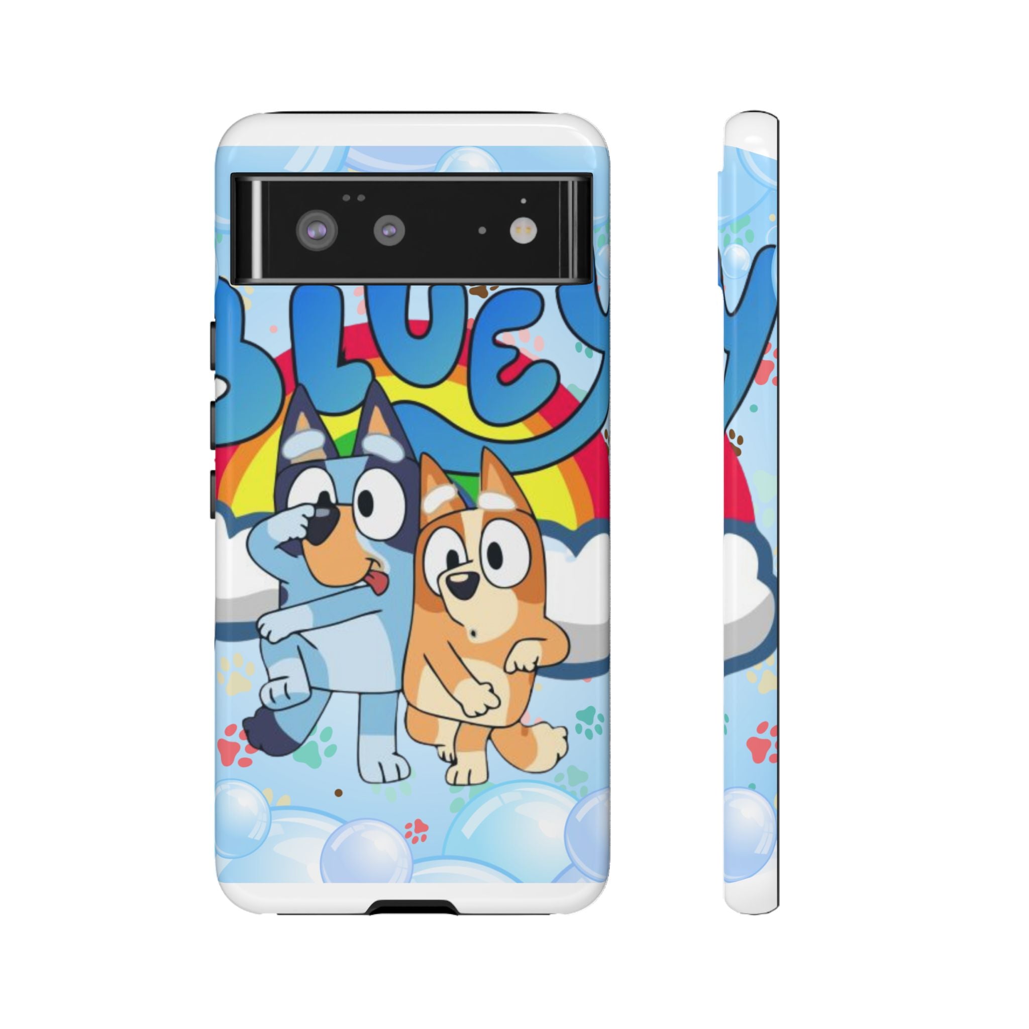 Bluey & Bingo Cartoon Phone Case – Cute Kids' Protective iPhone Cover