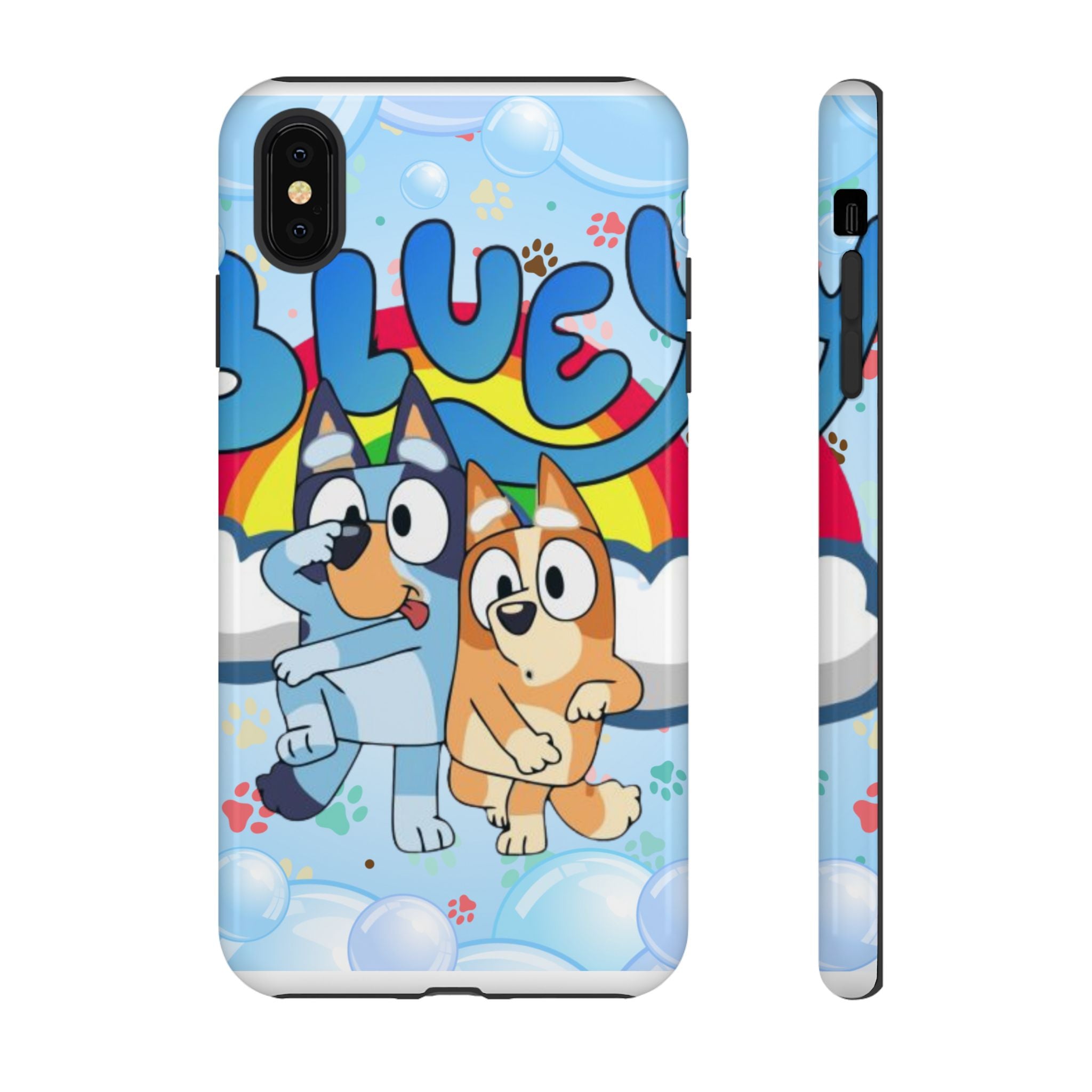 Bluey & Bingo Cartoon Phone Case – Cute Kids' Protective iPhone Cover