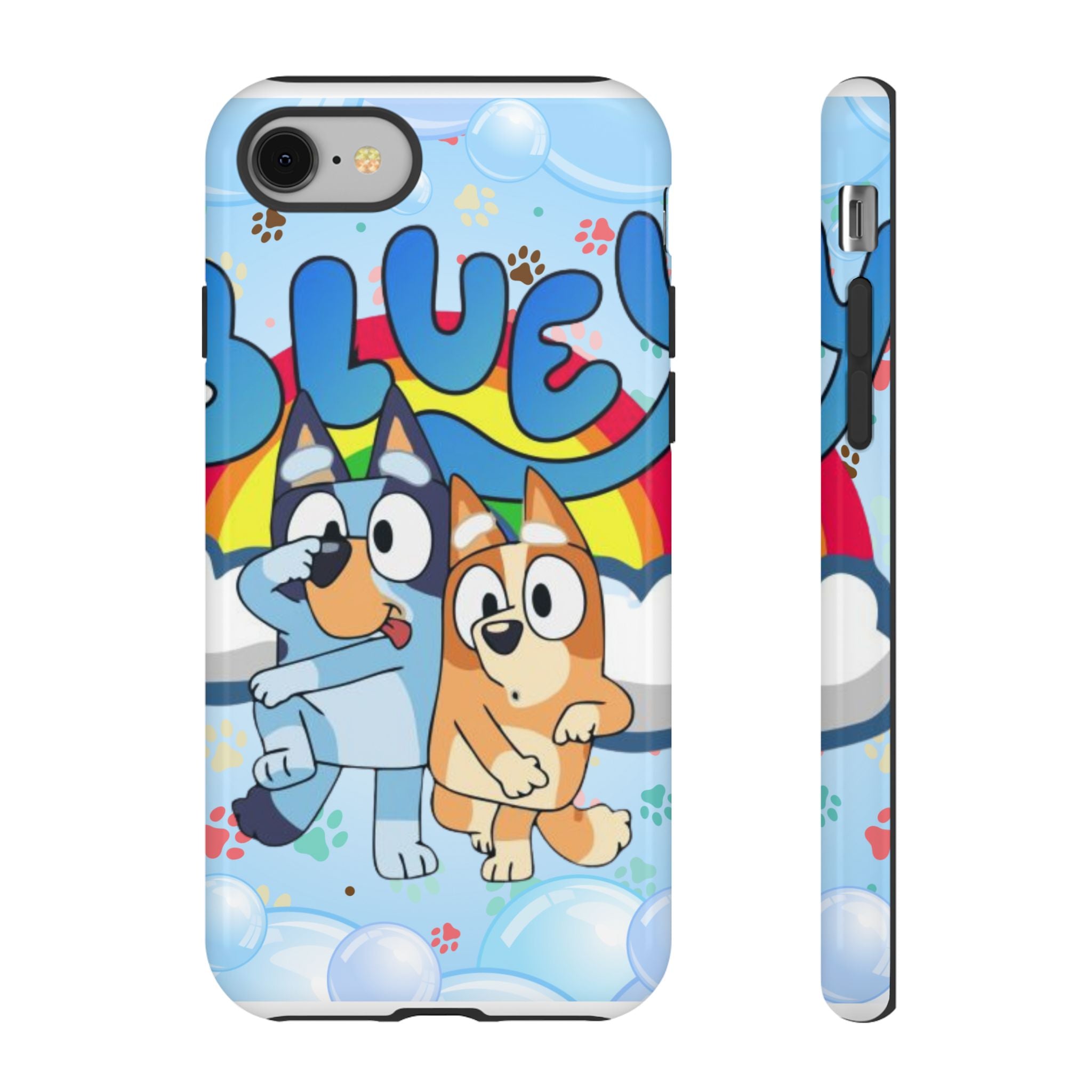 Bluey & Bingo Cartoon Phone Case – Cute Kids' Protective iPhone Cover