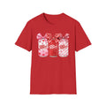 Valentine Dr Pepper Bottle Tee — Cute Heart Soda Design