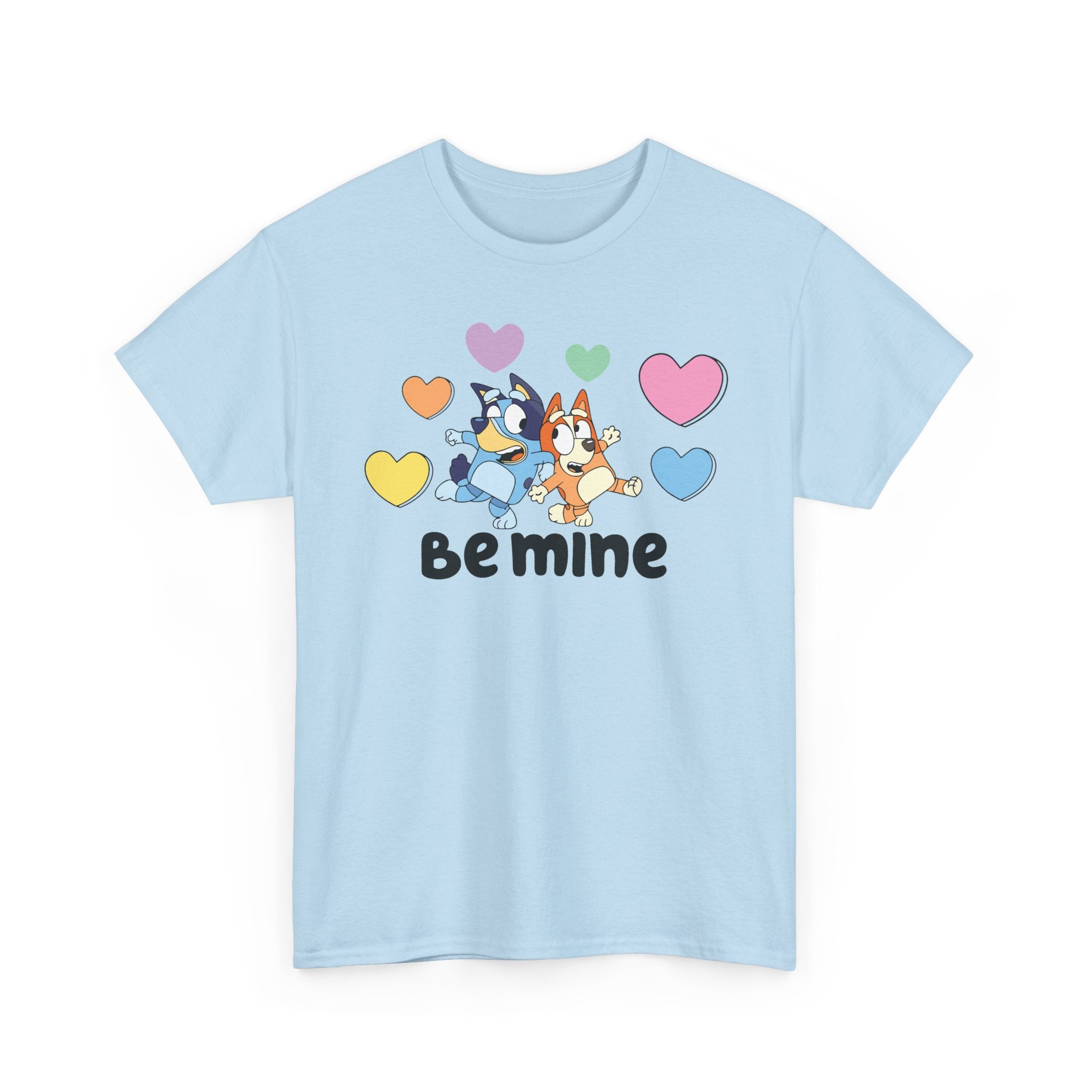 Be Mine Cute Tee — Valentine’s Day Bluey Lover Shirt