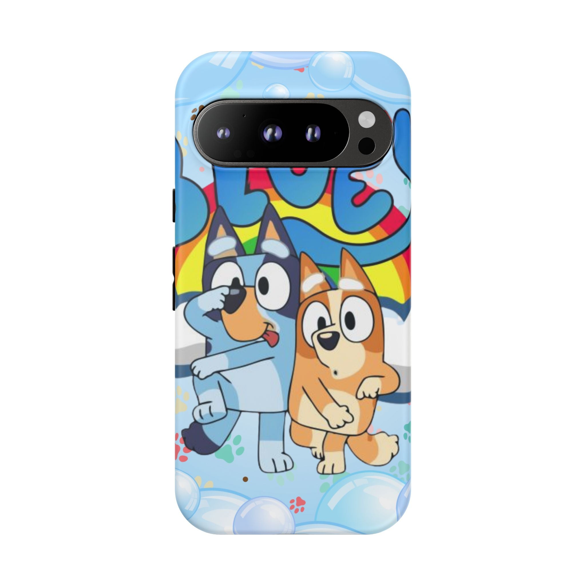 Bluey & Bingo Cartoon Phone Case – Cute Kids' Protective iPhone Cover