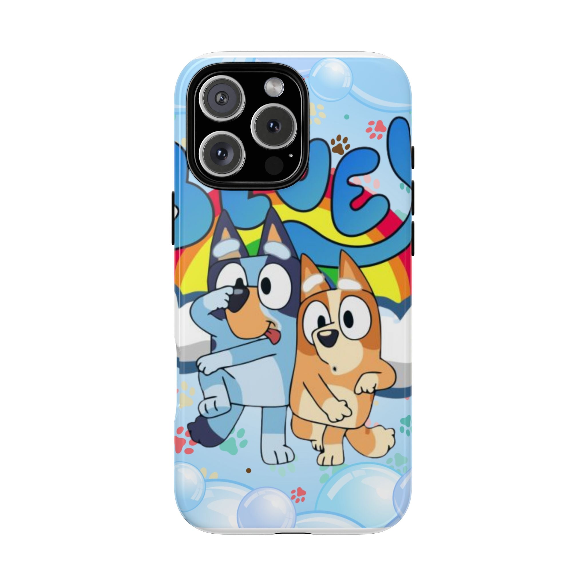 Bluey & Bingo Cartoon Phone Case – Cute Kids' Protective iPhone Cover