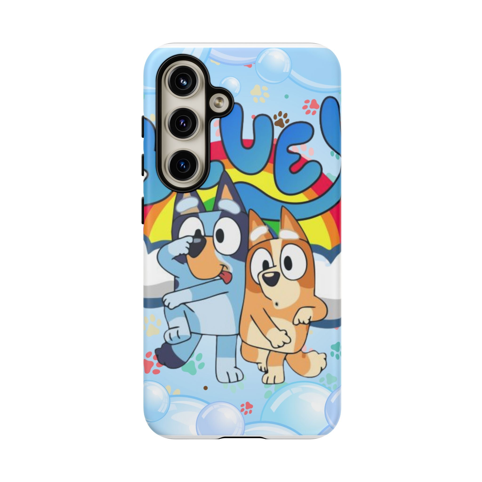 Bluey & Bingo Cartoon Phone Case – Cute Kids' Protective iPhone Cover