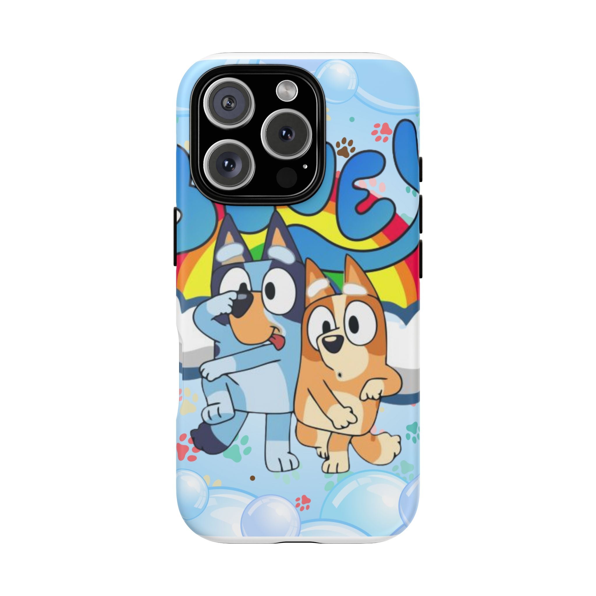 Bluey & Bingo Cartoon Phone Case – Cute Kids' Protective iPhone Cover