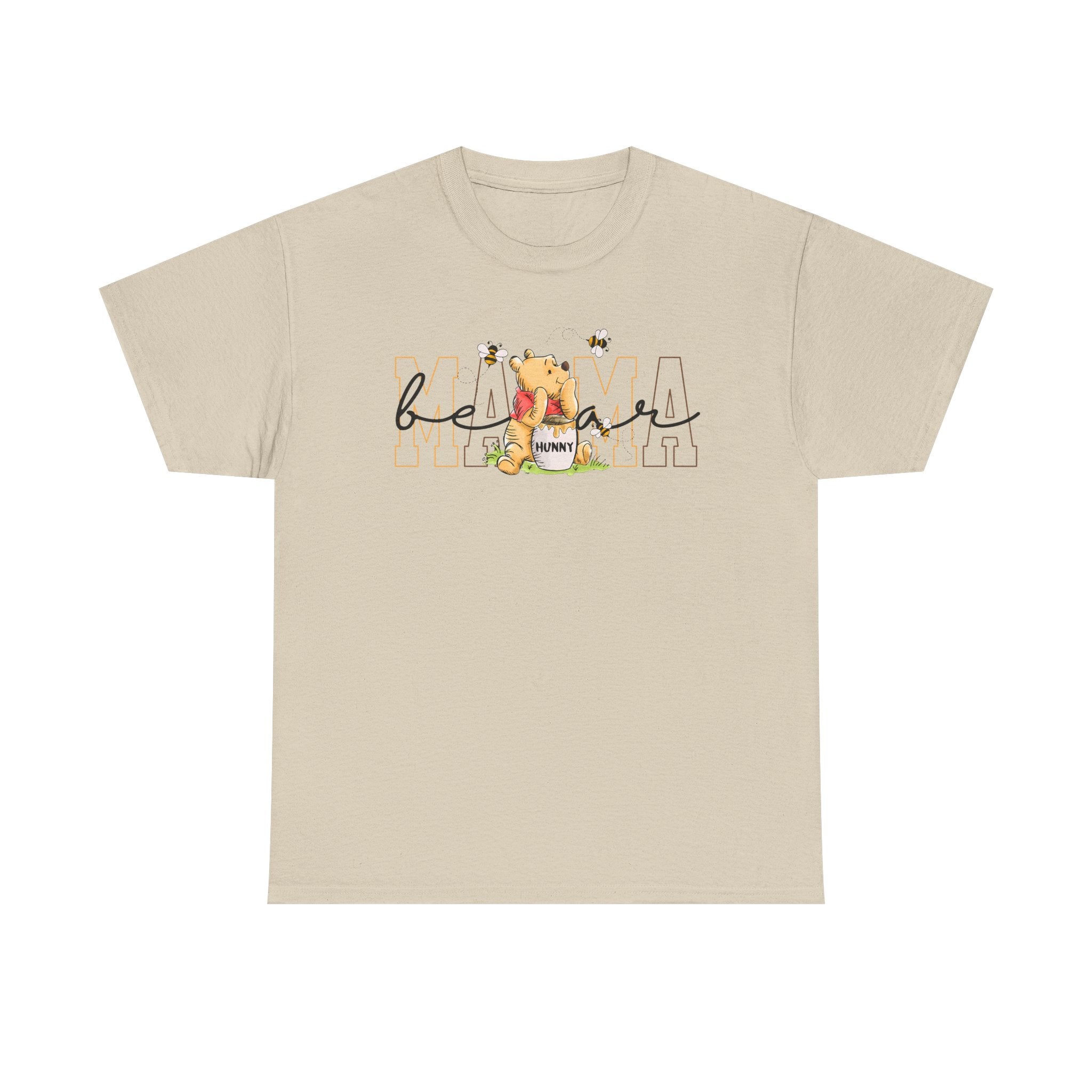 Be Kind T‑Shirt — Cute Bear & Honeybee Graphic Tee