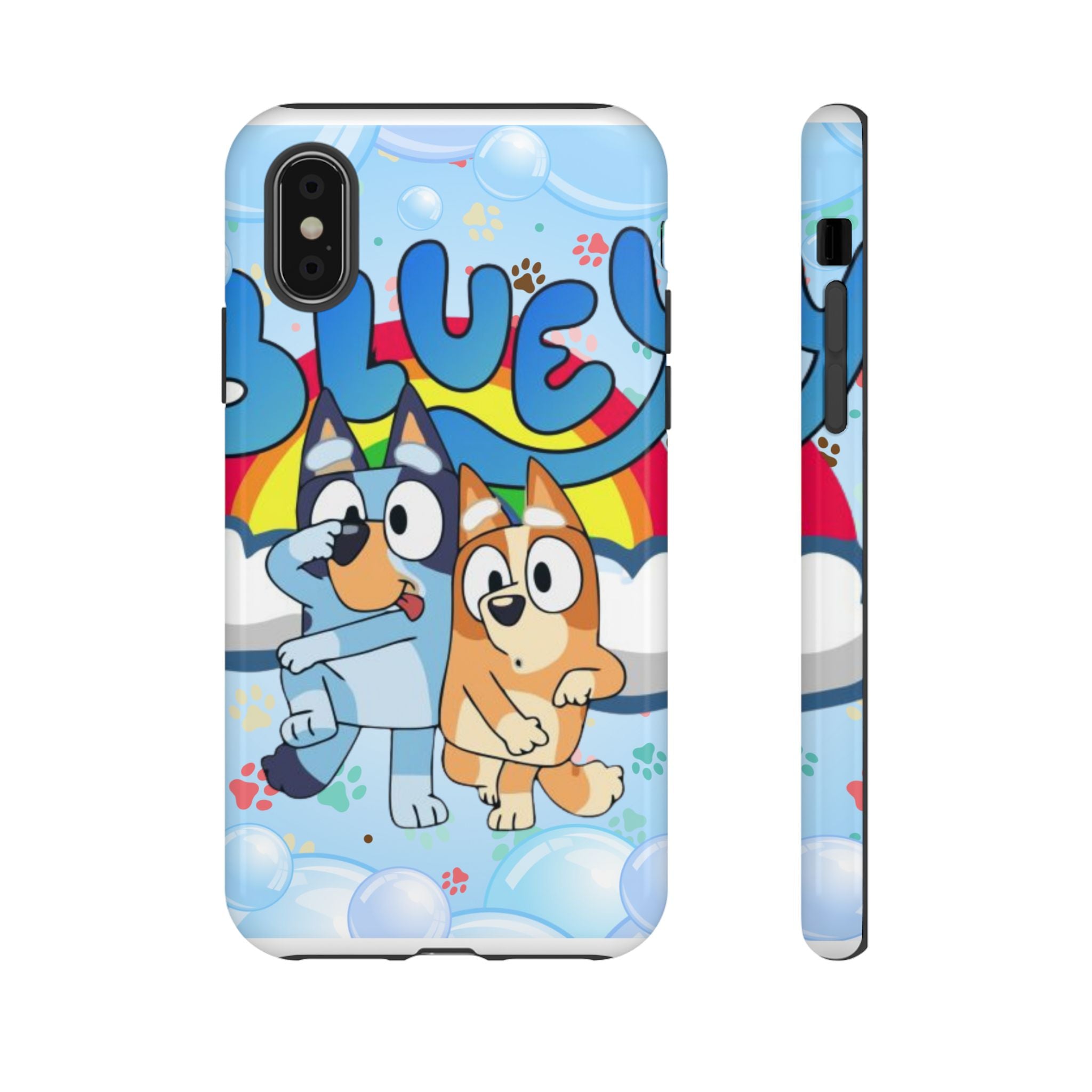 Bluey & Bingo Cartoon Phone Case – Cute Kids' Protective iPhone Cover