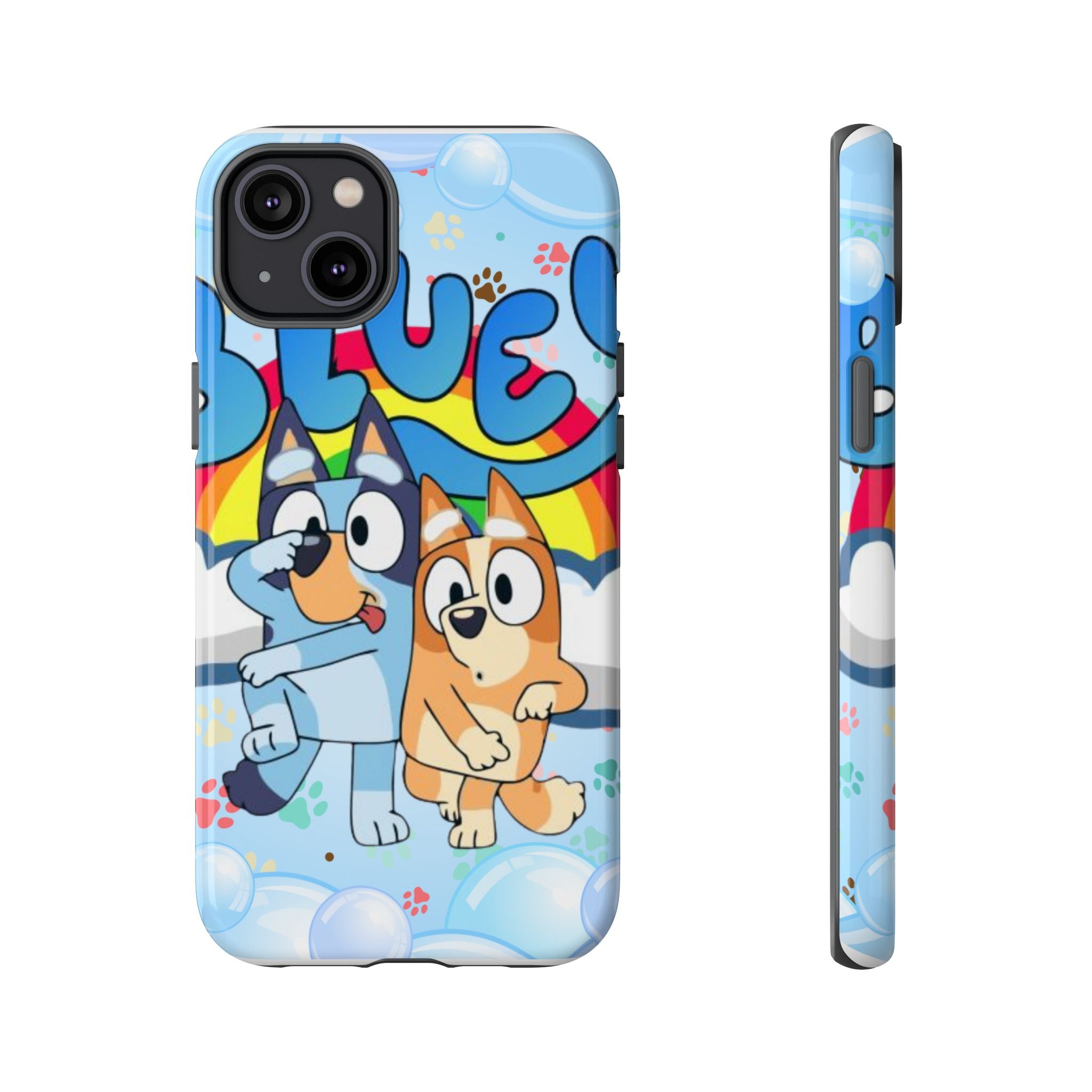 Bluey & Bingo Cartoon Phone Case – Cute Kids' Protective iPhone Cover