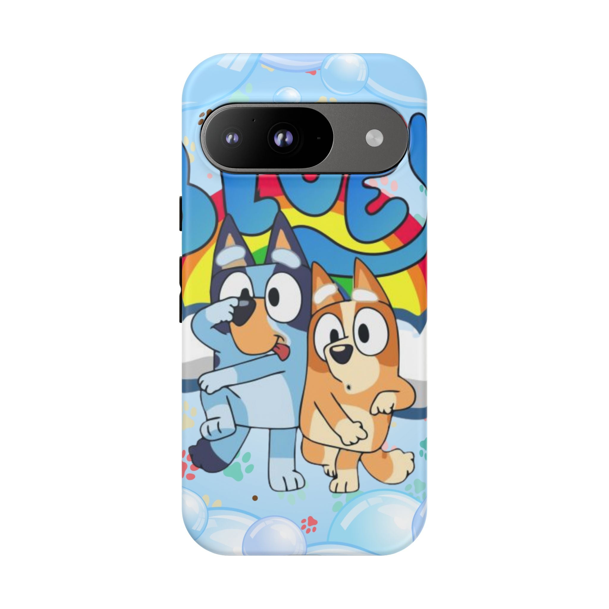 Bluey & Bingo Cartoon Phone Case – Cute Kids' Protective iPhone Cover
