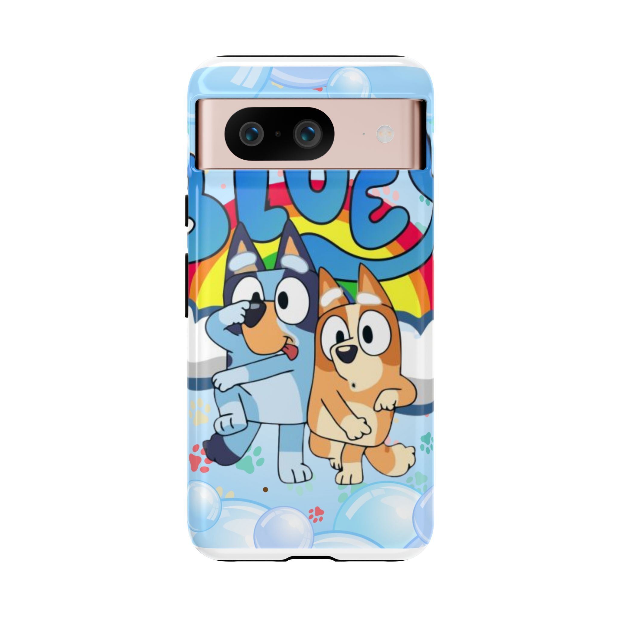 Bluey & Bingo Cartoon Phone Case – Cute Kids' Protective iPhone Cover