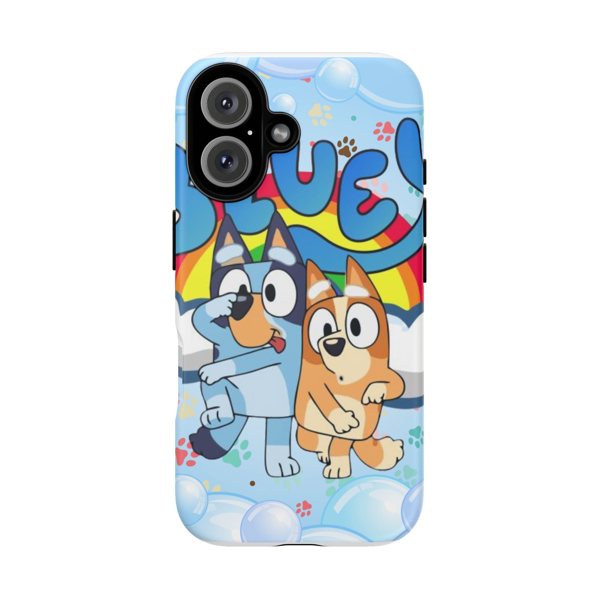 Bluey & Bingo Cartoon Phone Case – Cute Kids' Protective iPhone Cover