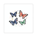 Butterfly Kiss-Cut Sticker Pack — Colorful Watercolor Butterflies