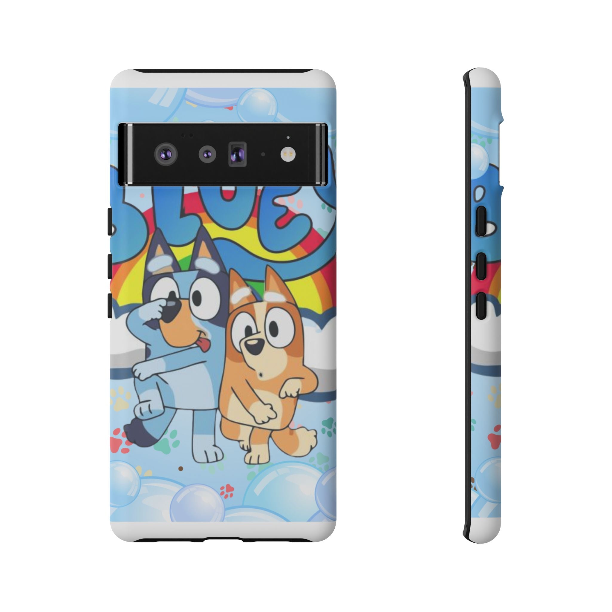 Bluey & Bingo Cartoon Phone Case – Cute Kids' Protective iPhone Cover