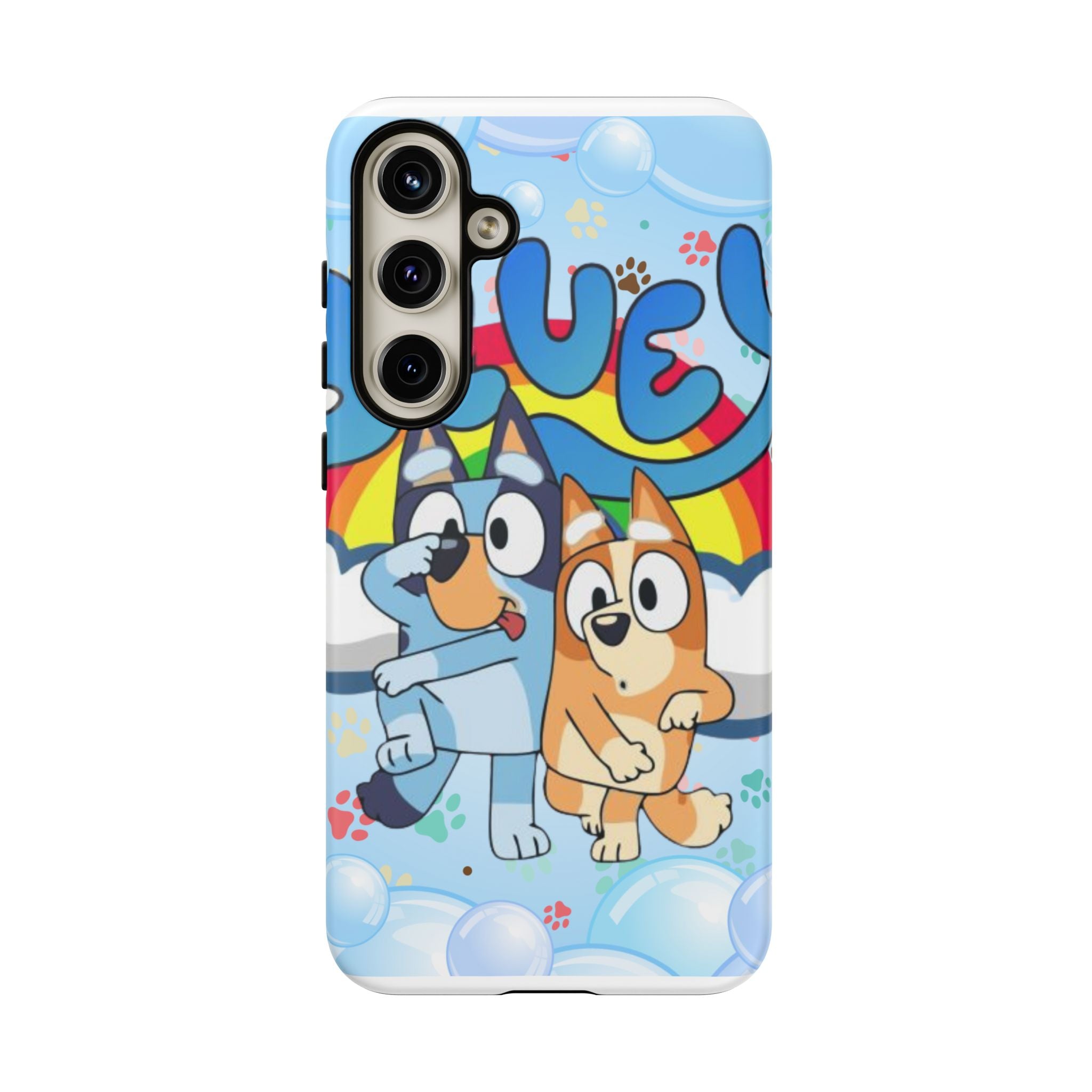 Bluey & Bingo Cartoon Phone Case – Cute Kids' Protective iPhone Cover
