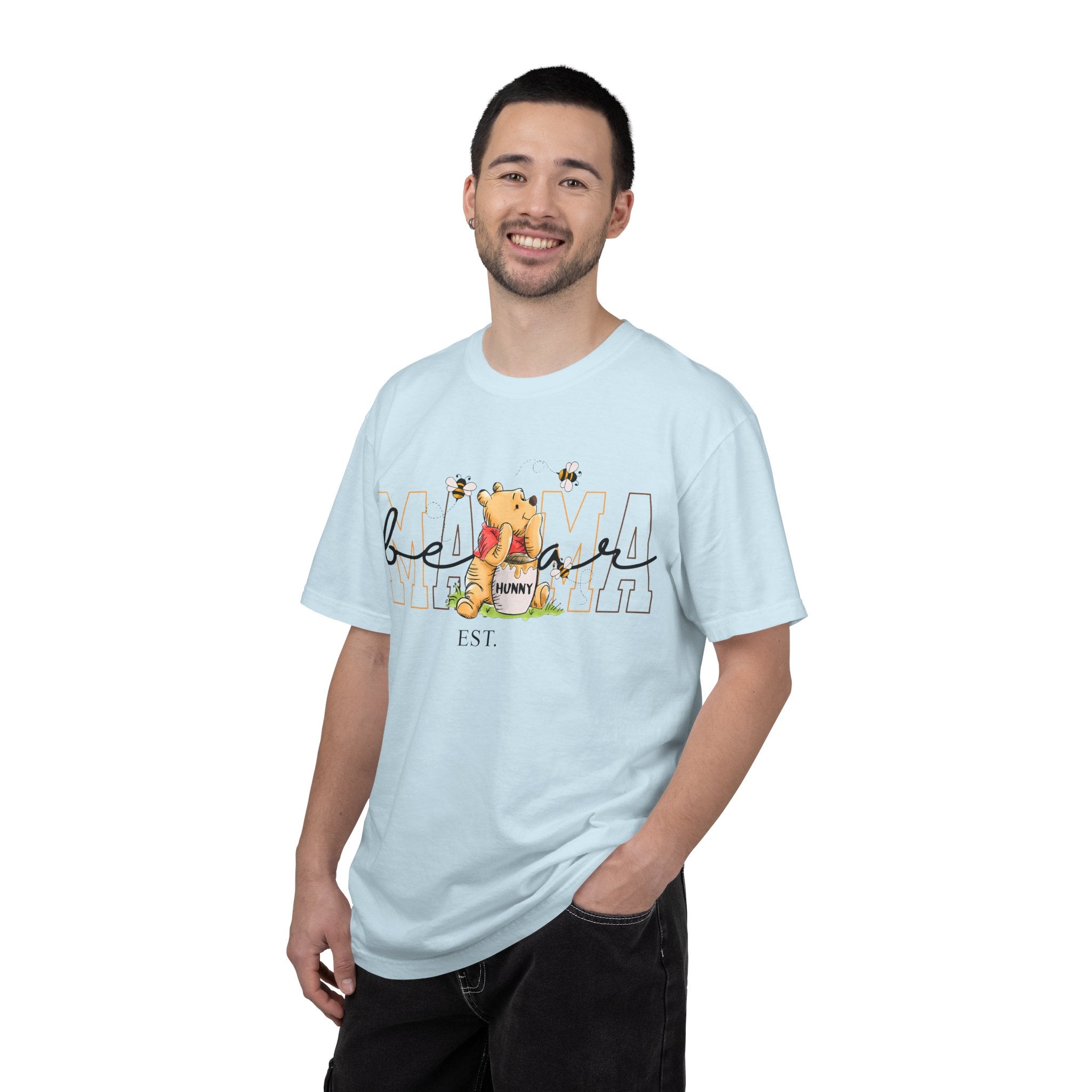 Mama Pooh Bear Graphic T-Shirt