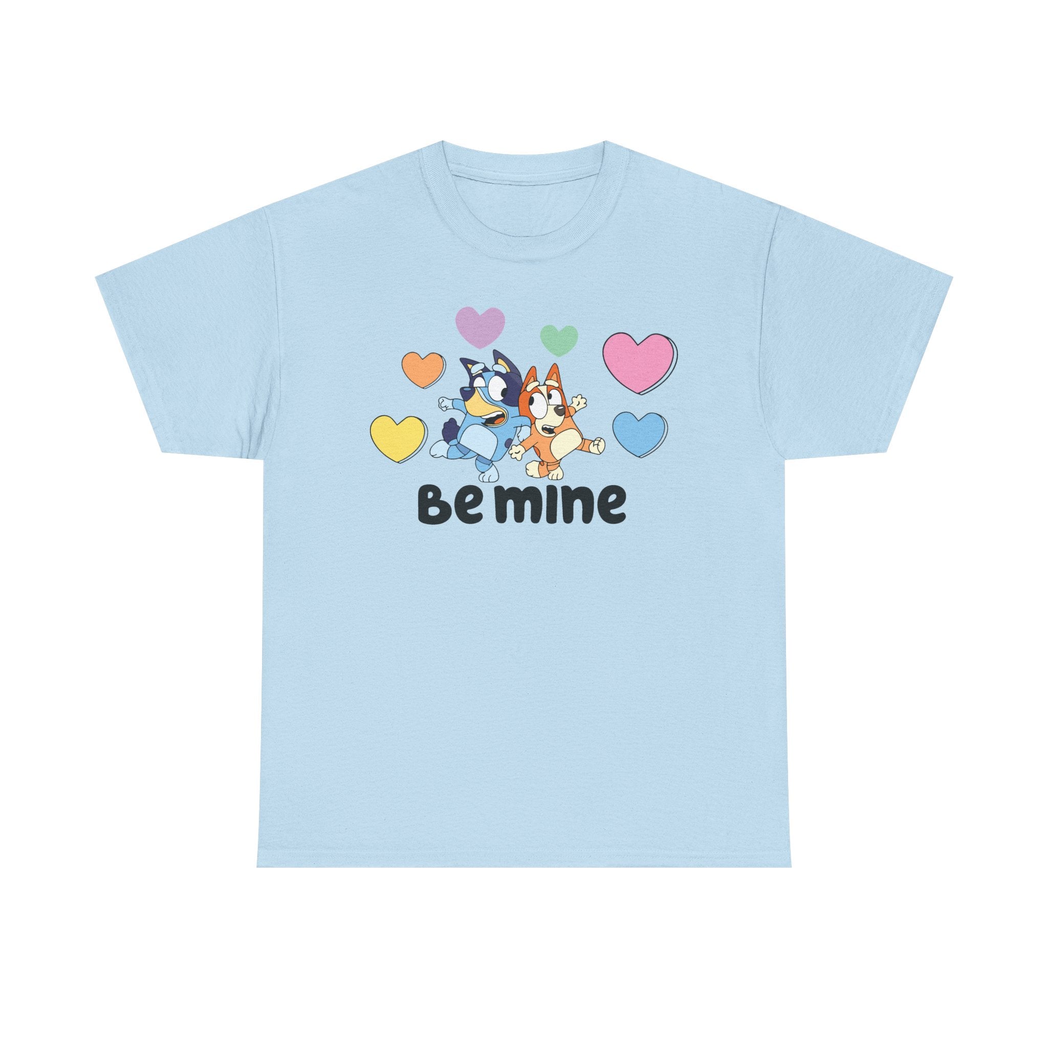 Be Mine Cute Tee — Valentine’s Day Bluey Lover Shirt