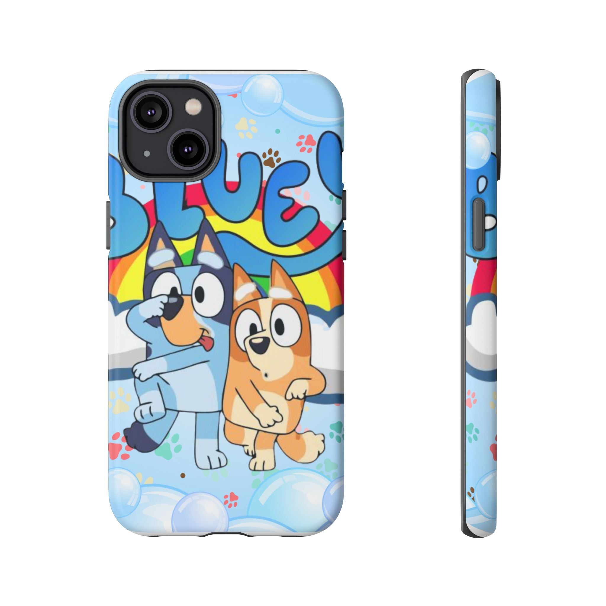Bluey & Bingo Cartoon Phone Case – Cute Kids' Protective iPhone Cover