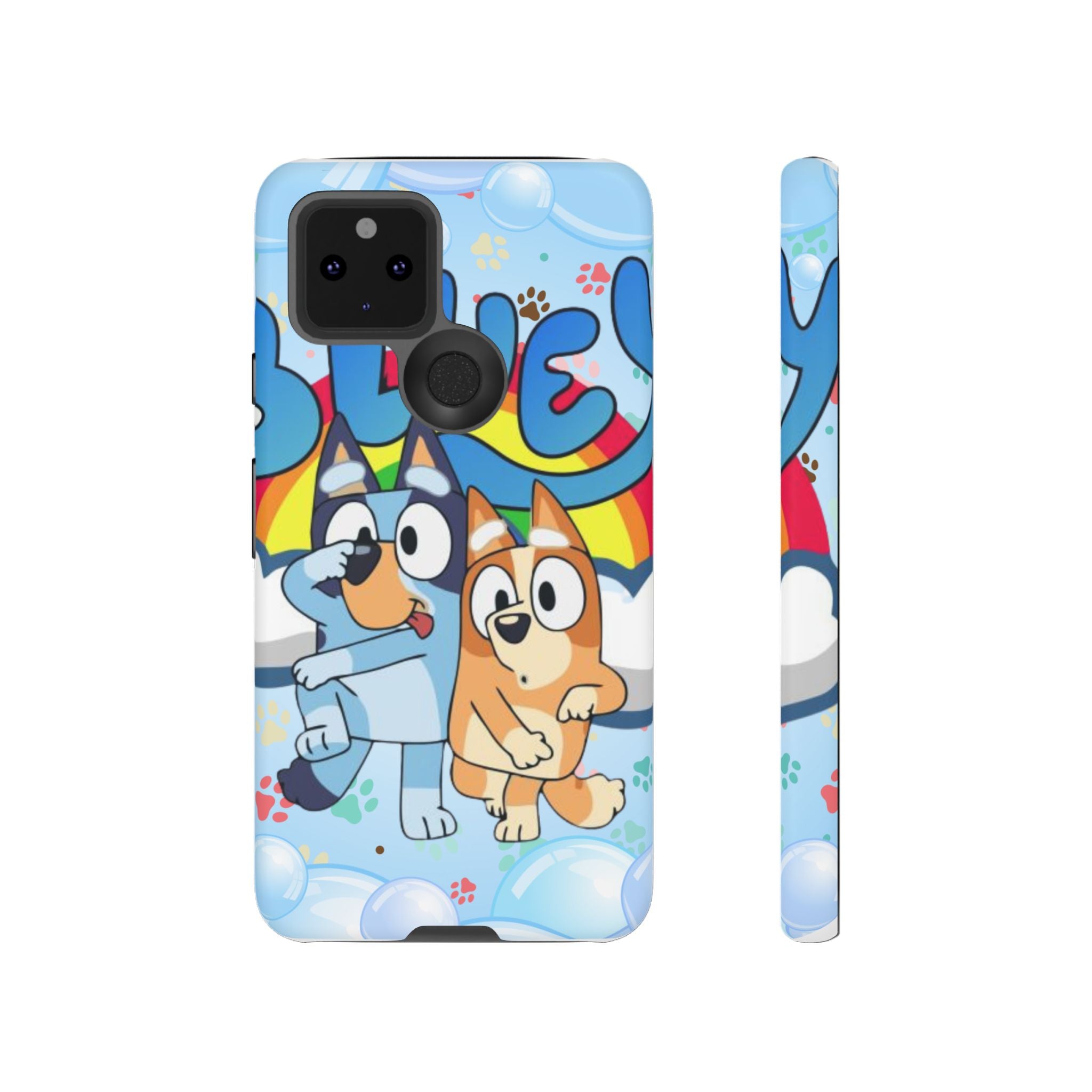 Bluey & Bingo Cartoon Phone Case – Cute Kids' Protective iPhone Cover