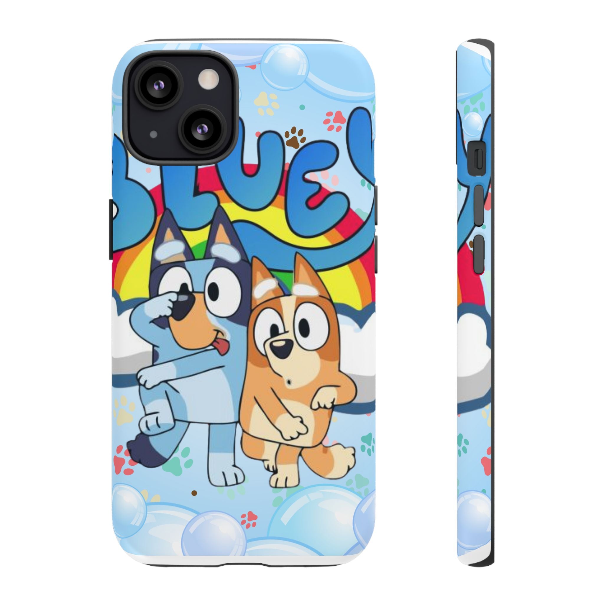 Bluey & Bingo Cartoon Phone Case – Cute Kids' Protective iPhone Cover