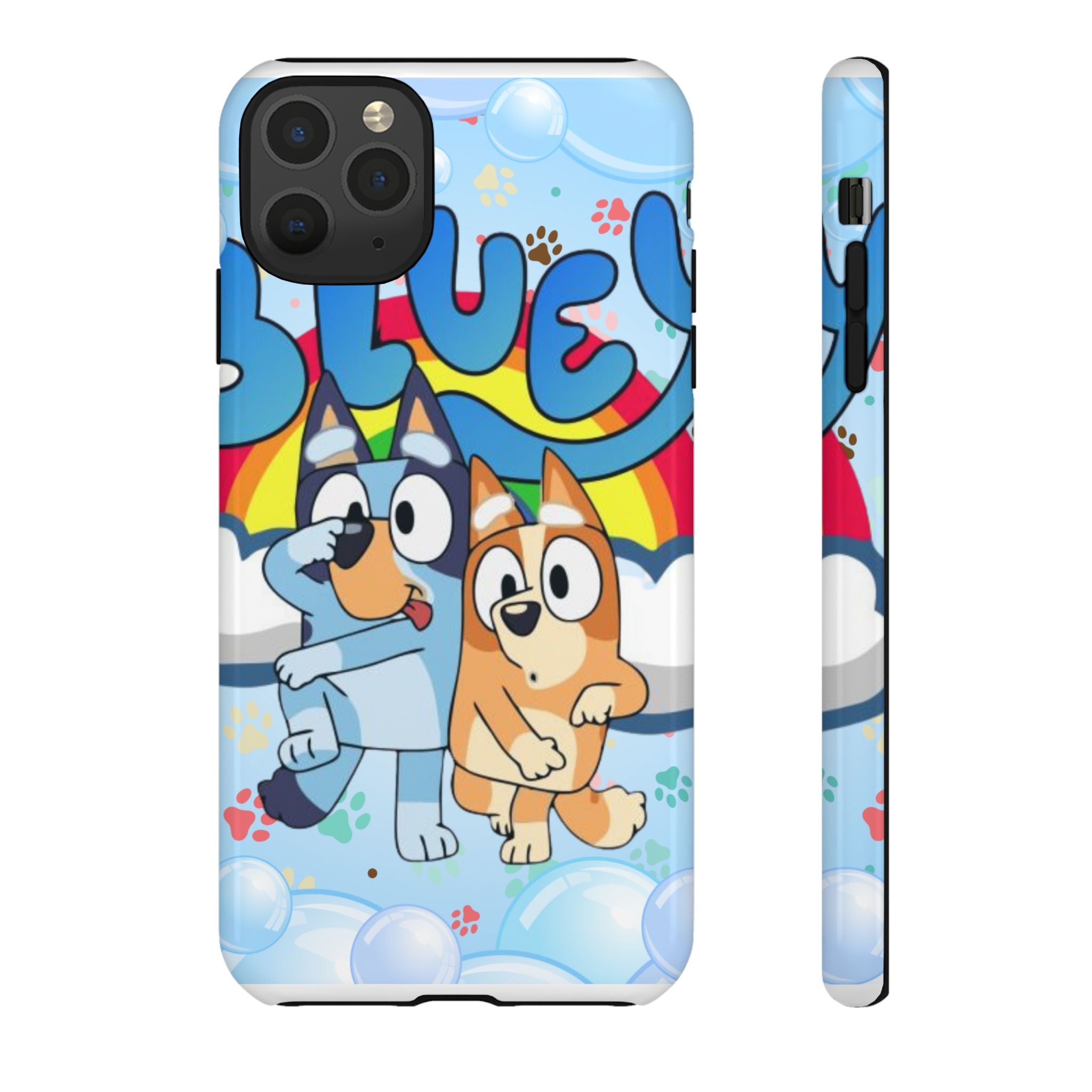 Bluey & Bingo Cartoon Phone Case – Cute Kids' Protective iPhone Cover
