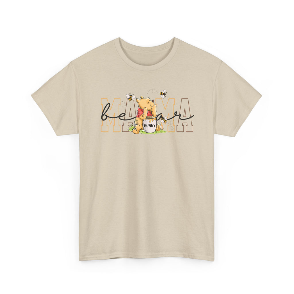 Be Kind T‑Shirt — Cute Bear & Honeybee Graphic Tee