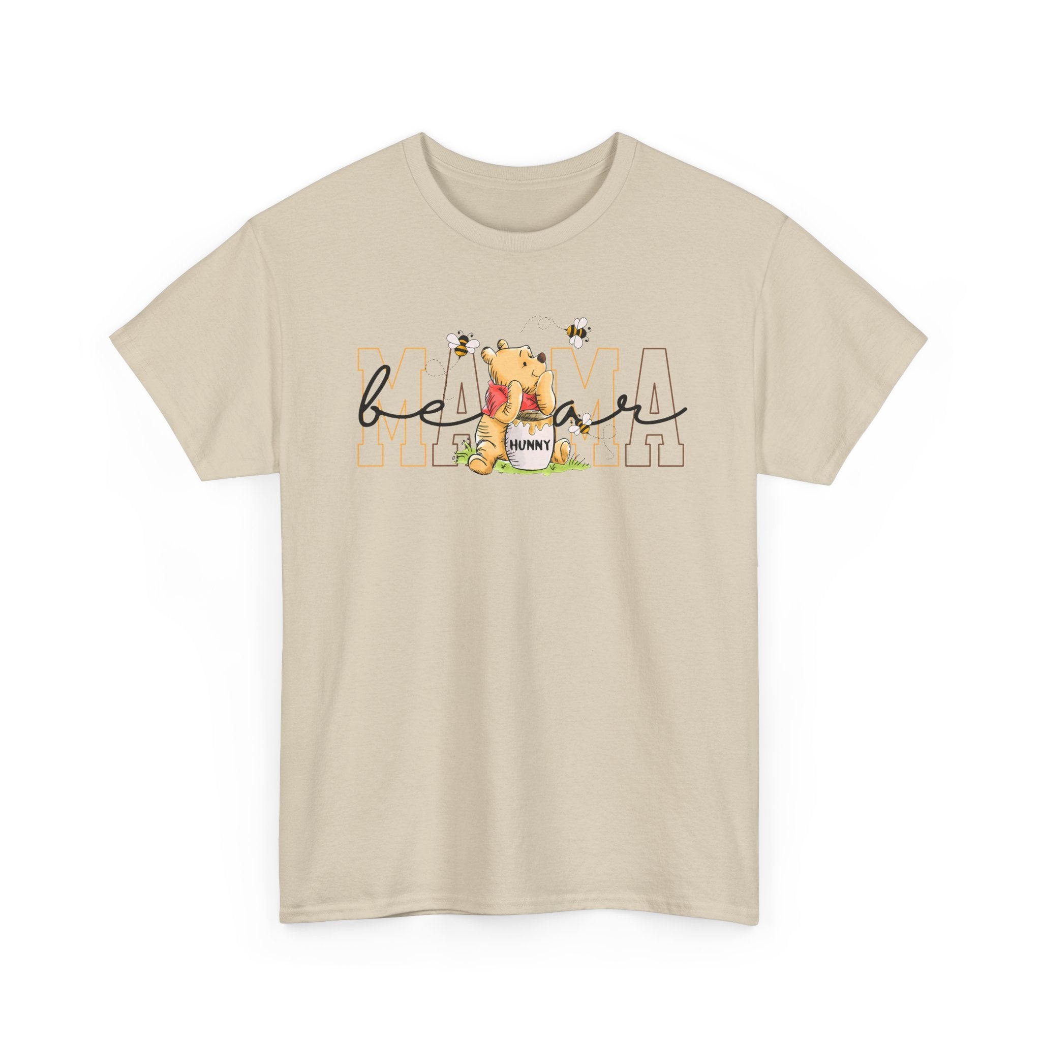 Be Kind T‑Shirt — Cute Bear & Honeybee Graphic Tee