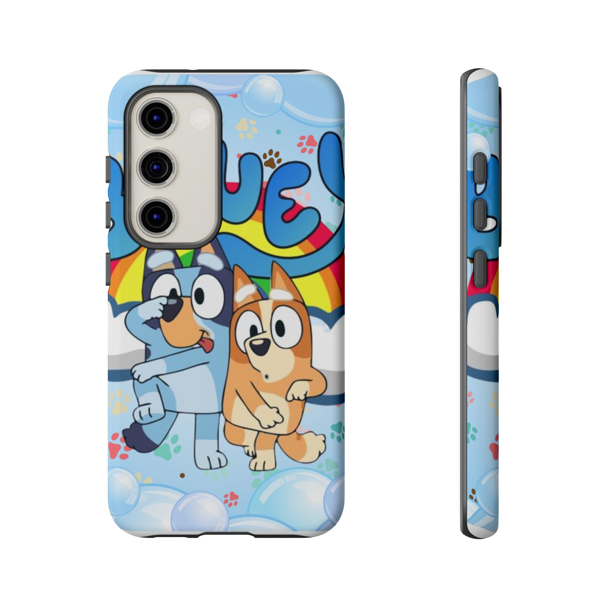 Bluey & Bingo Cartoon Phone Case – Cute Kids' Protective iPhone Cover