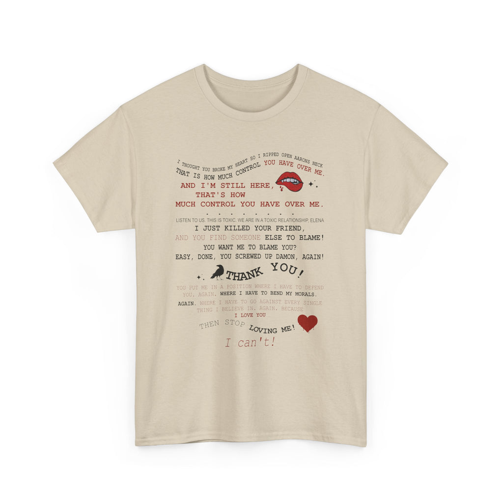 Stop Loving Me T-Shirt Vampire Diaries.
